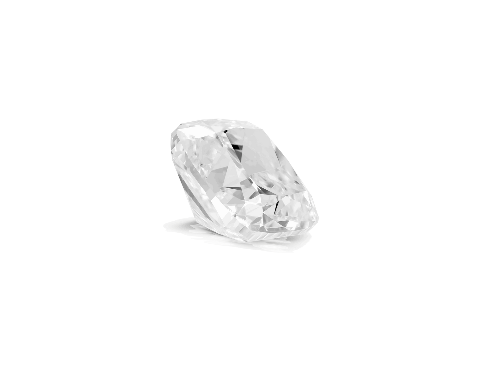 Lab-Grown Loose 3ct. Cushion Cut Diamond | White