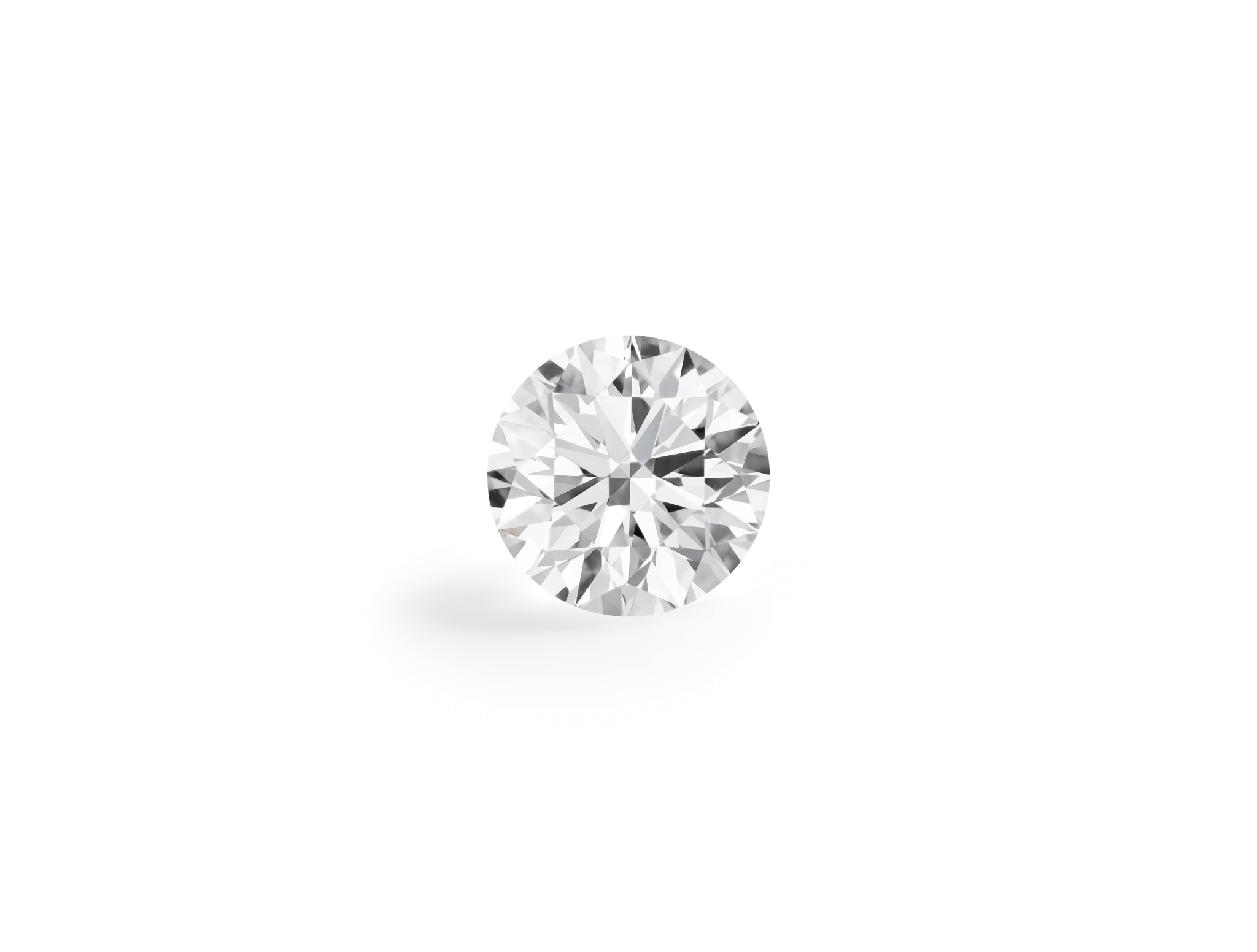 1ct. Round Brilliant White Stone Lightbox Jewelry