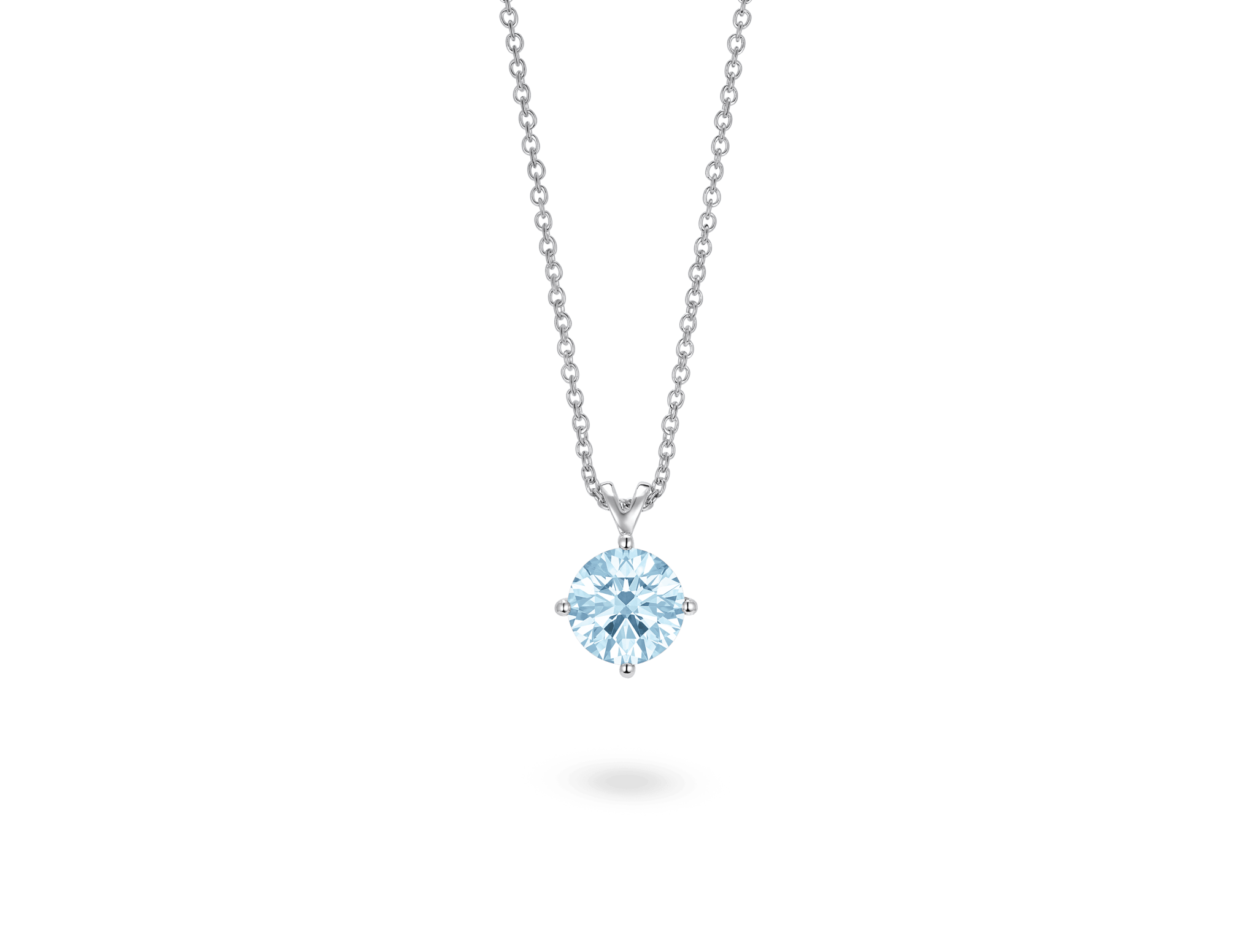 Tiffany solitaire pendant deals