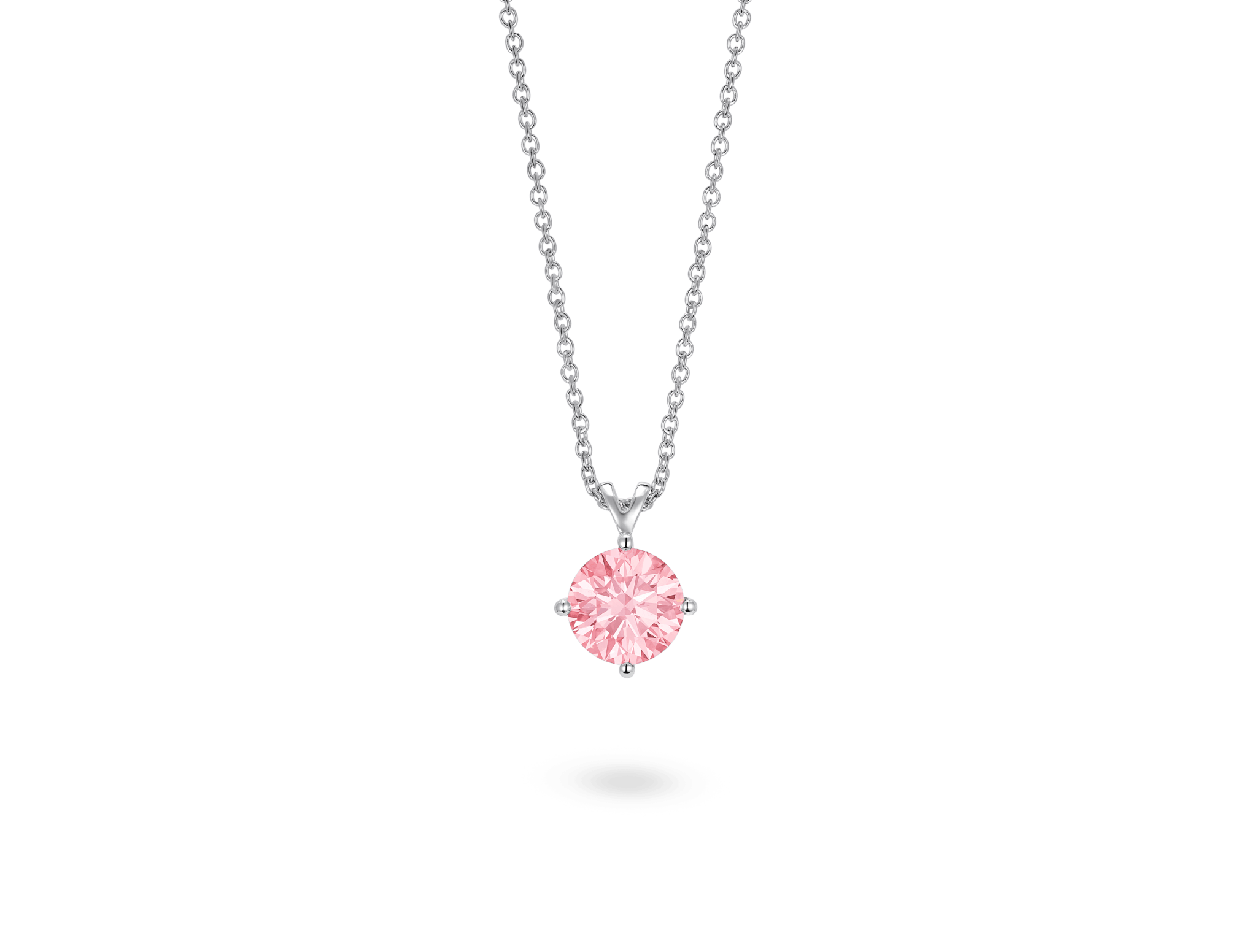 Finest Lab Grown Diamond 1ct. Round Brilliant Solitaire Pendant