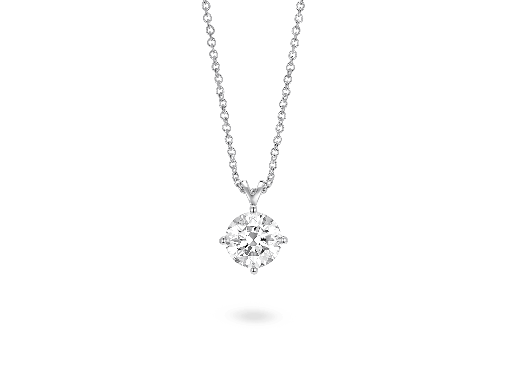 Tiffany solitaire pendant on sale