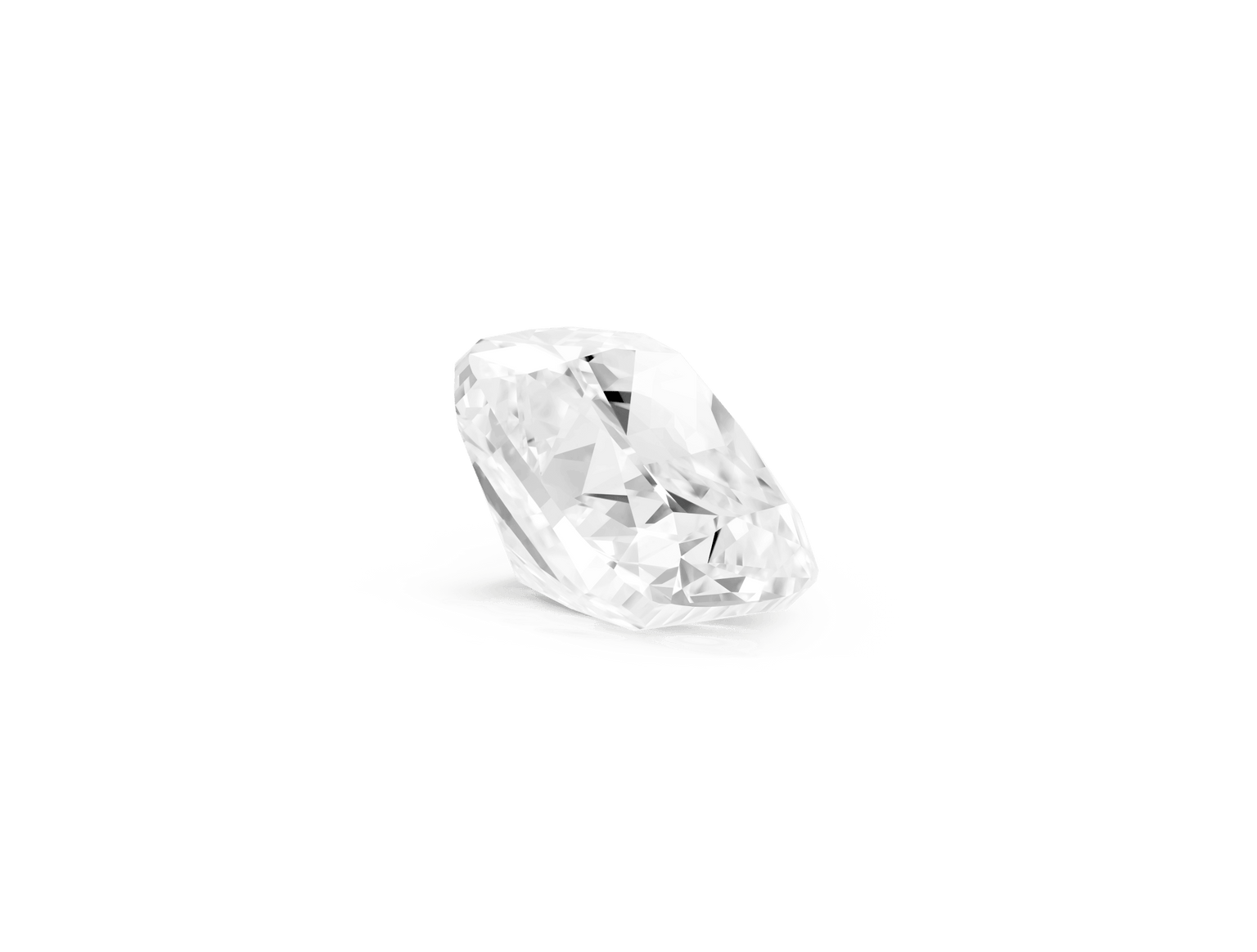 Lab-Grown Loose 2ct. Cushion Cut Diamond | White