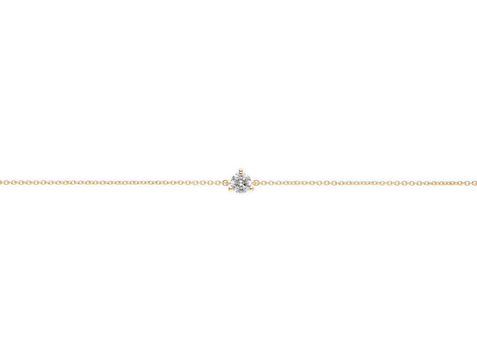 Lab-Grown Diamond ¼ct. Mini Round Brilliant Bracelet | Blue