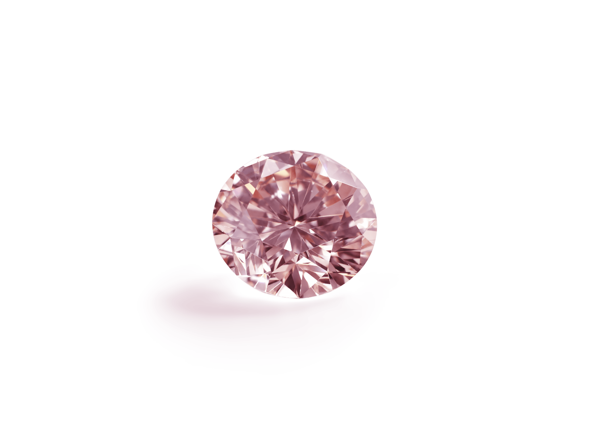 Pink diamond round Clearance