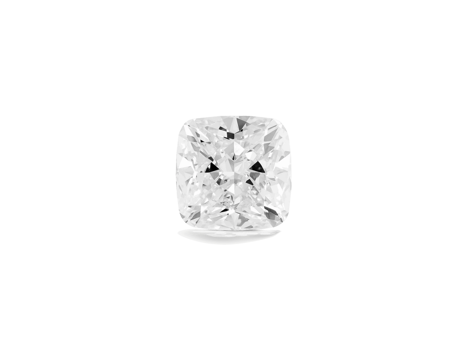 Lab-Grown Loose 2½ct. Cushion Cut Diamond | White