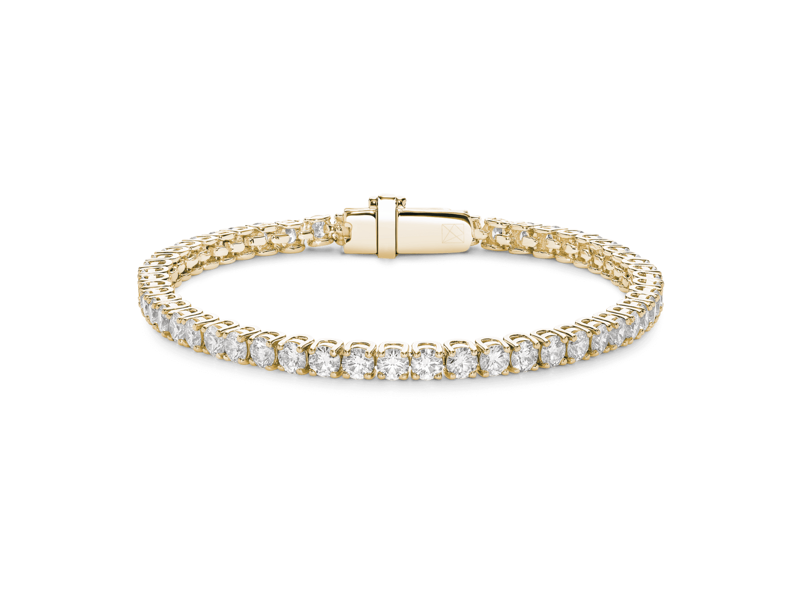 Lab-Grown Diamond Small Tennis Bracelet - G-H color, 6.5" length | White