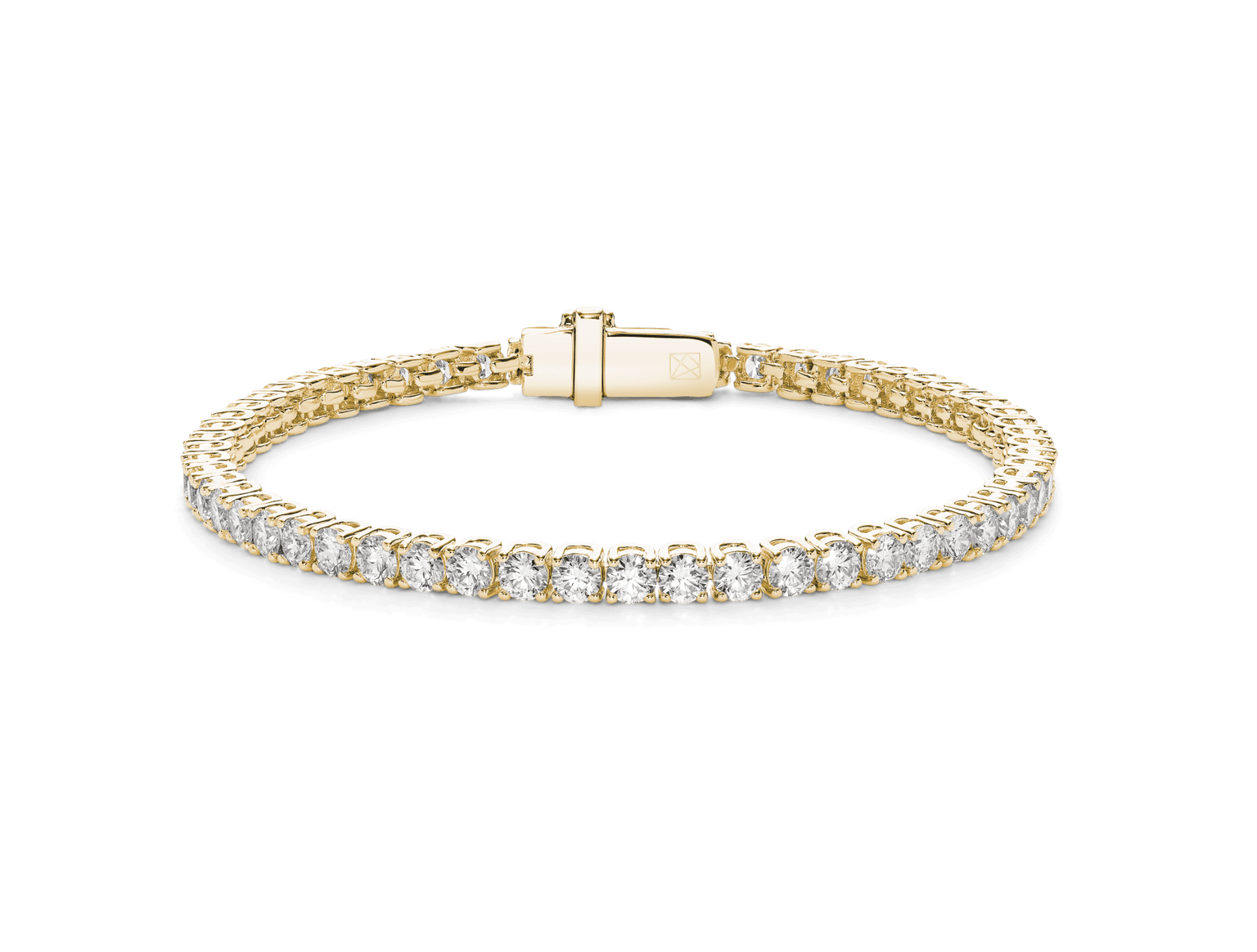 Lab-Grown Diamond Small Tennis Bracelet - G-H color, 7" length | White