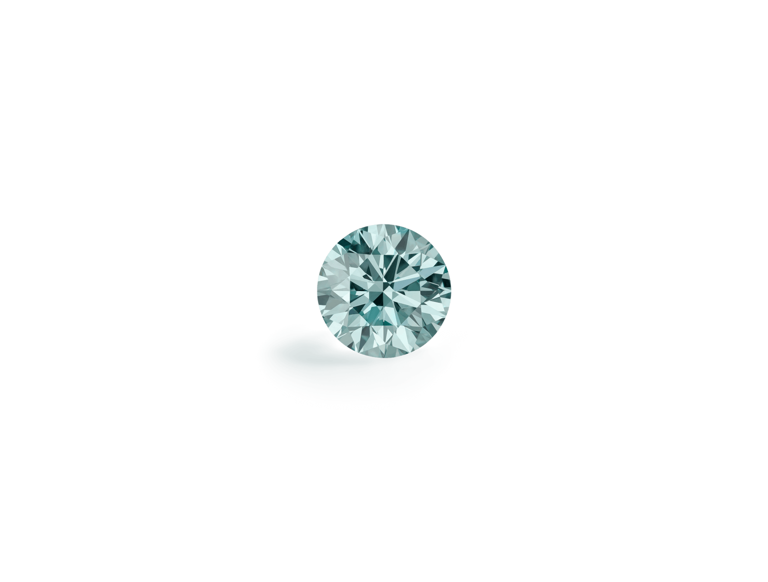 Lab-Grown Loose ½ct. Round Brilliant Diamond | Blue