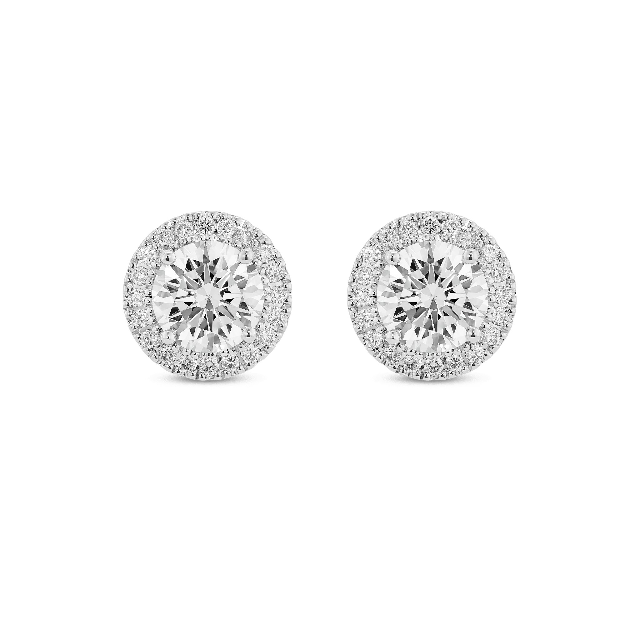 The Halo Stud Earrings