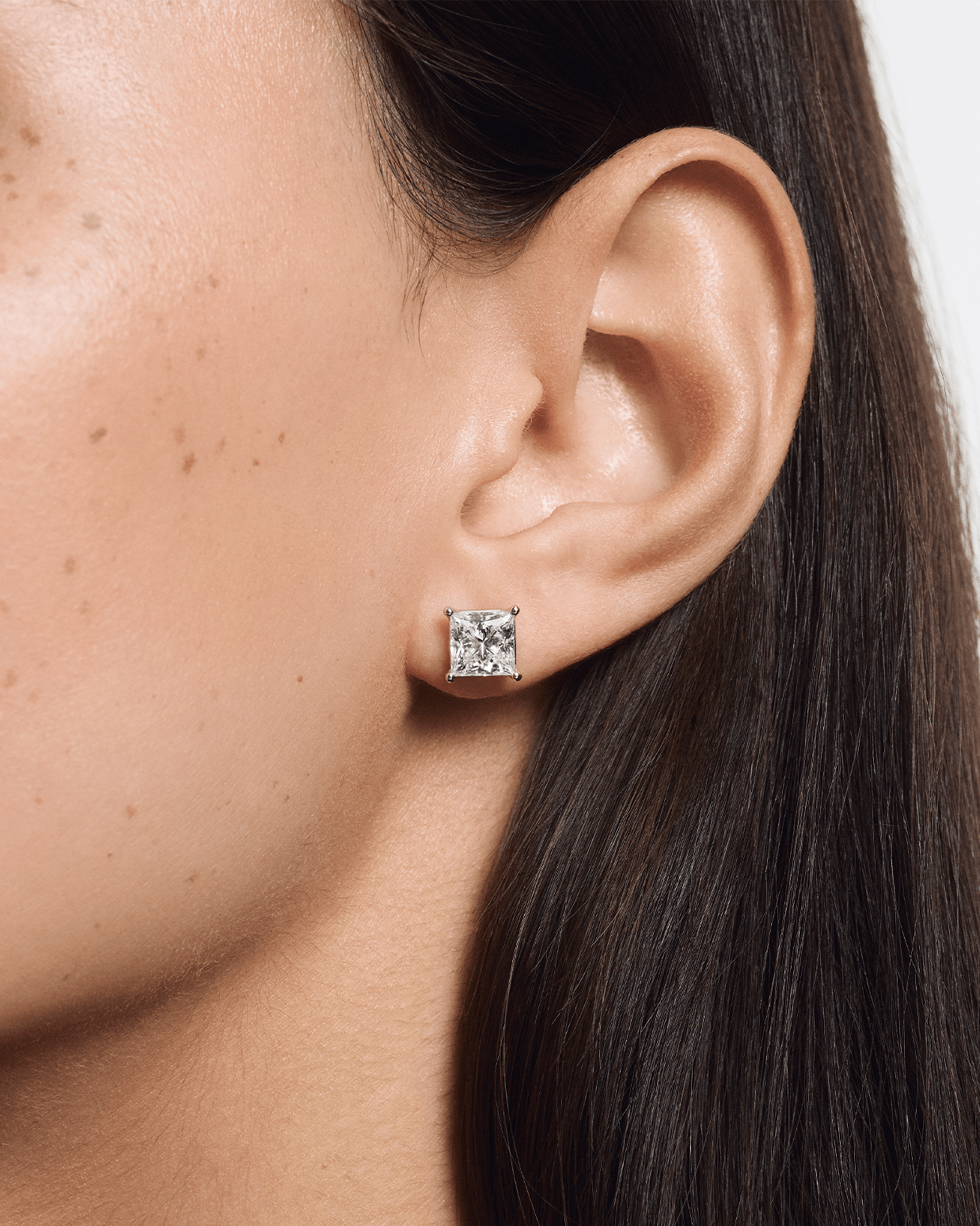 The Princess Solitaire Studs