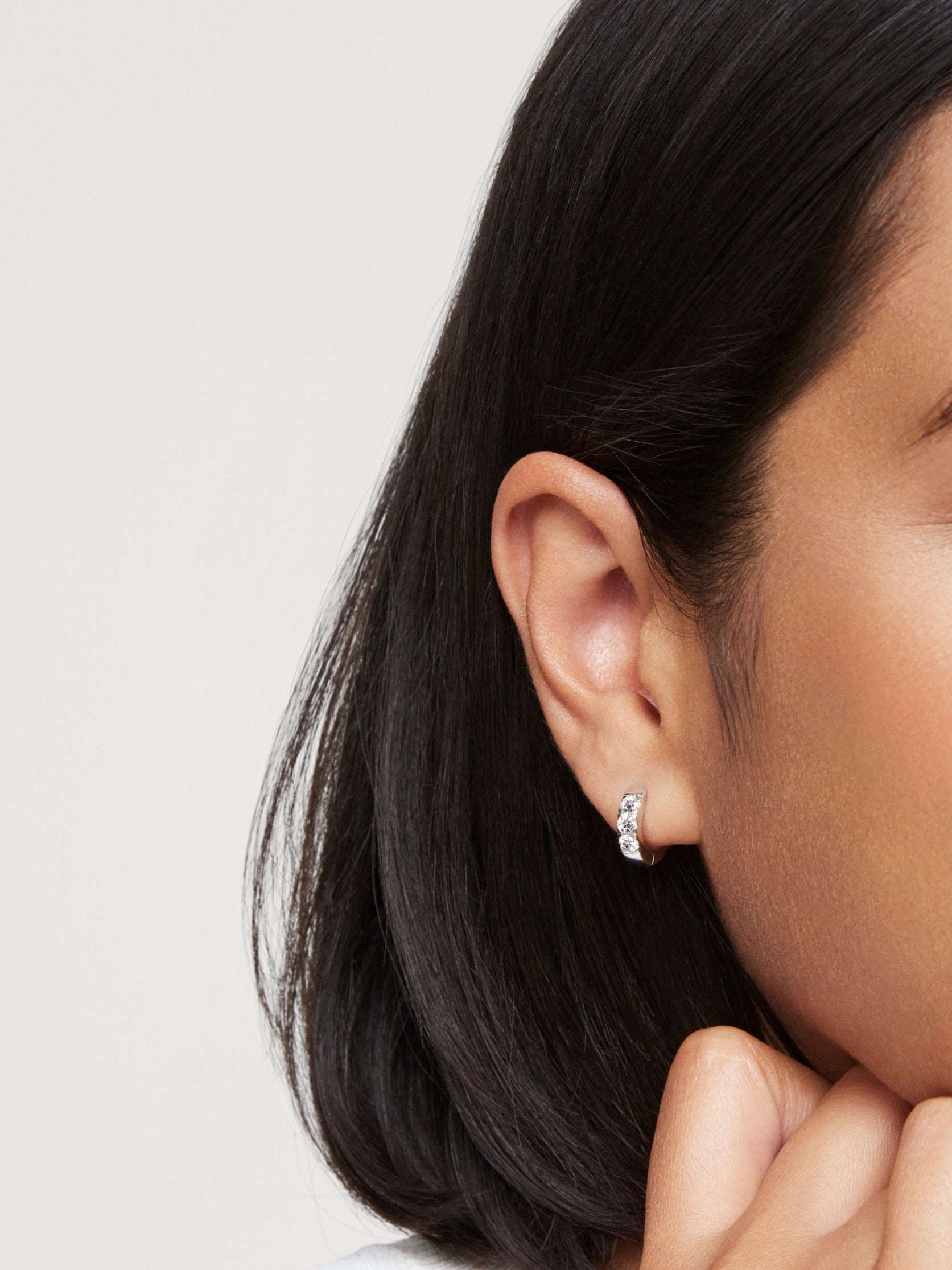 Lou Statement Small Hoops