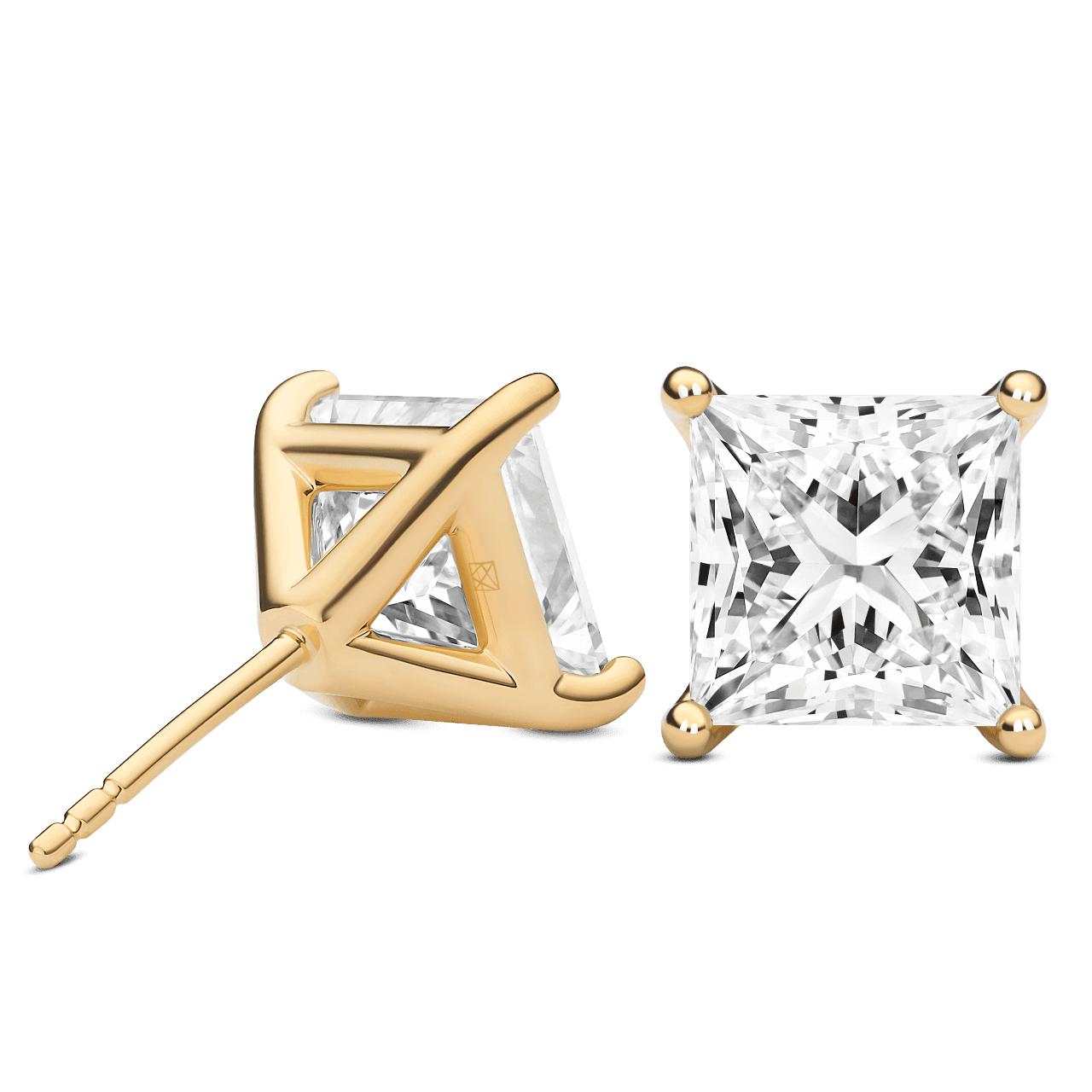 The Princess Solitaire Studs