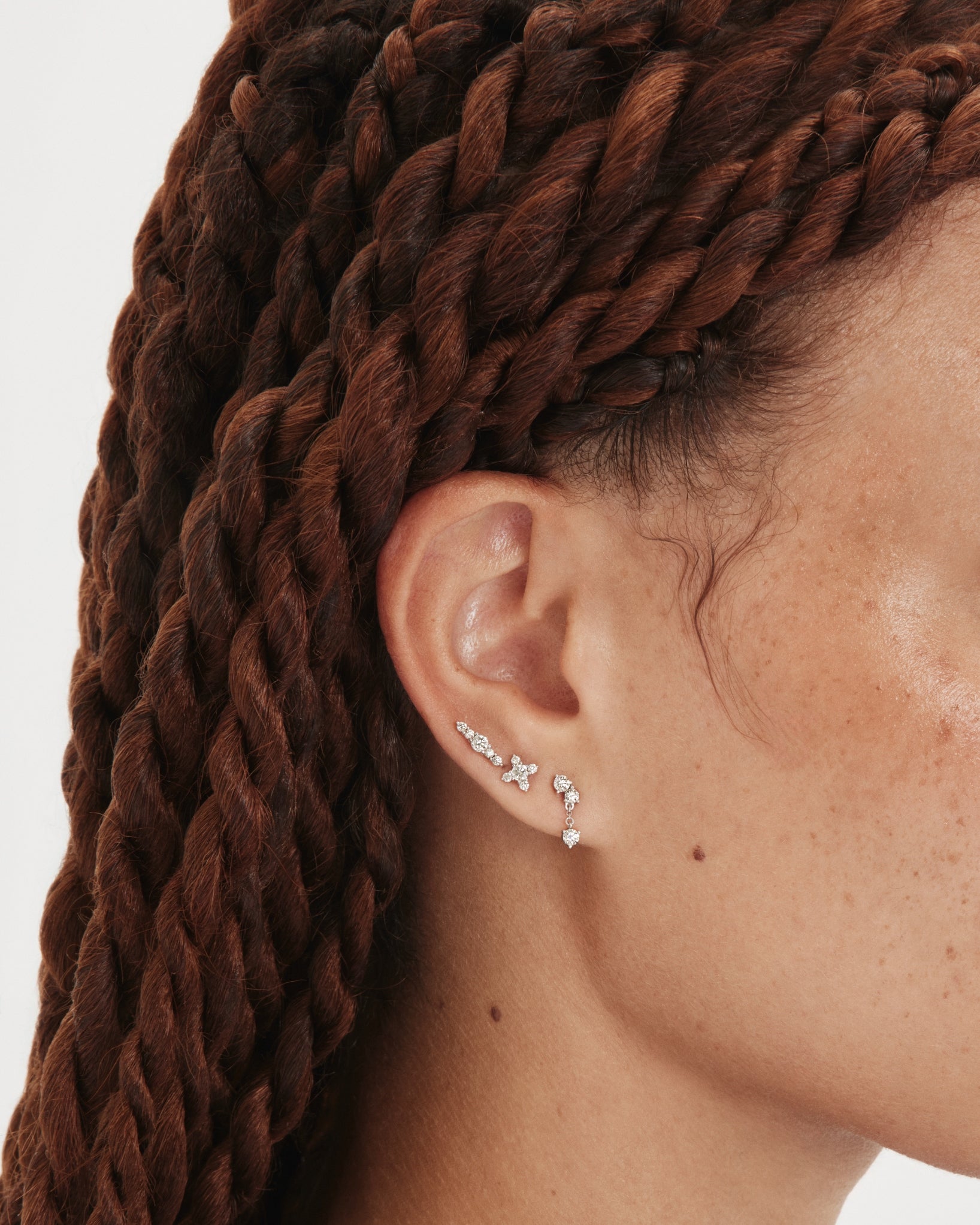 The Mini Angle Drop Single Earring