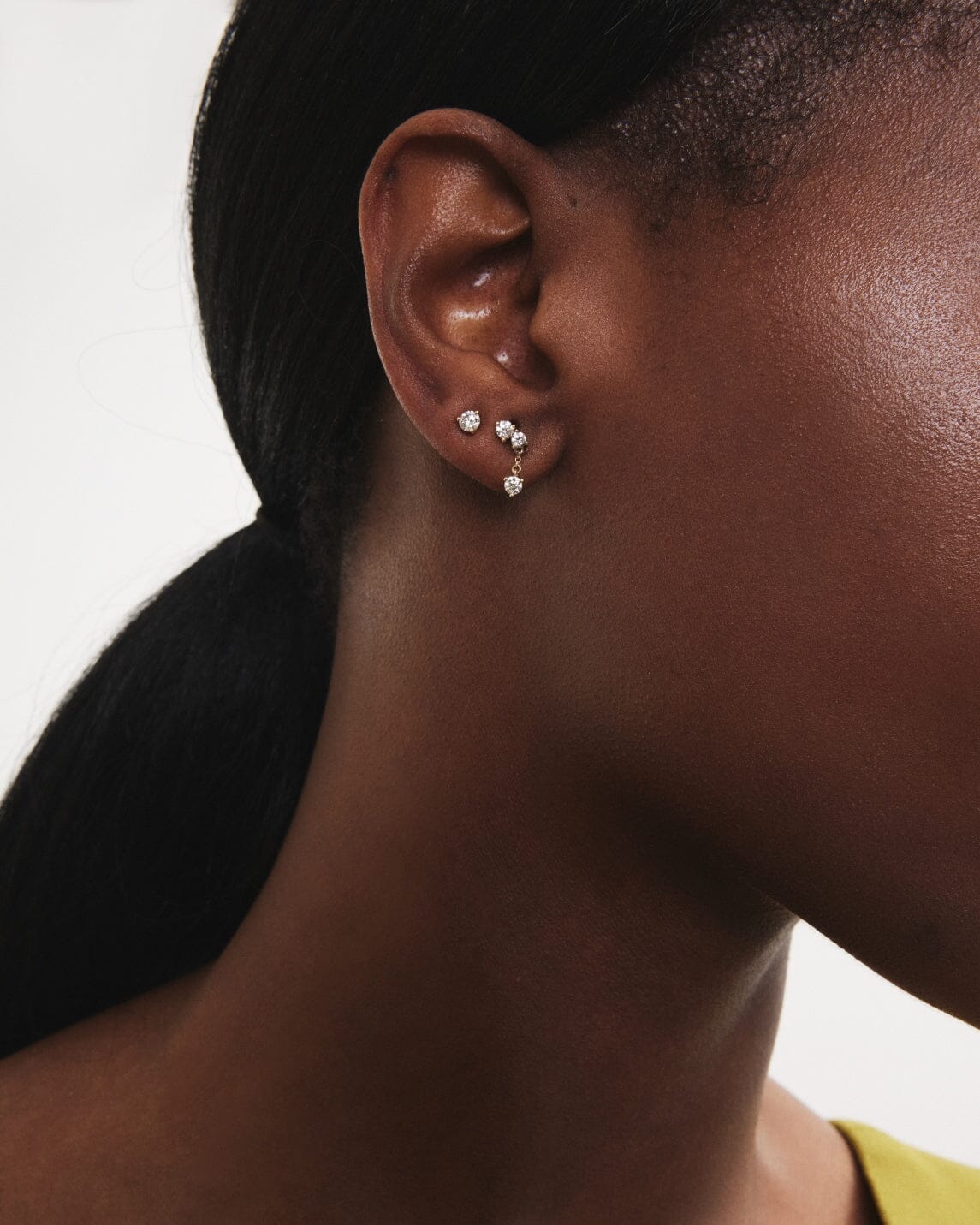 The Mini Angle Drop Single Earring