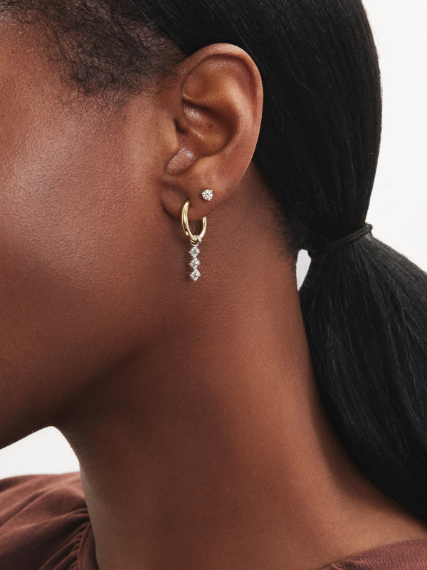 The Line Drop Hoops