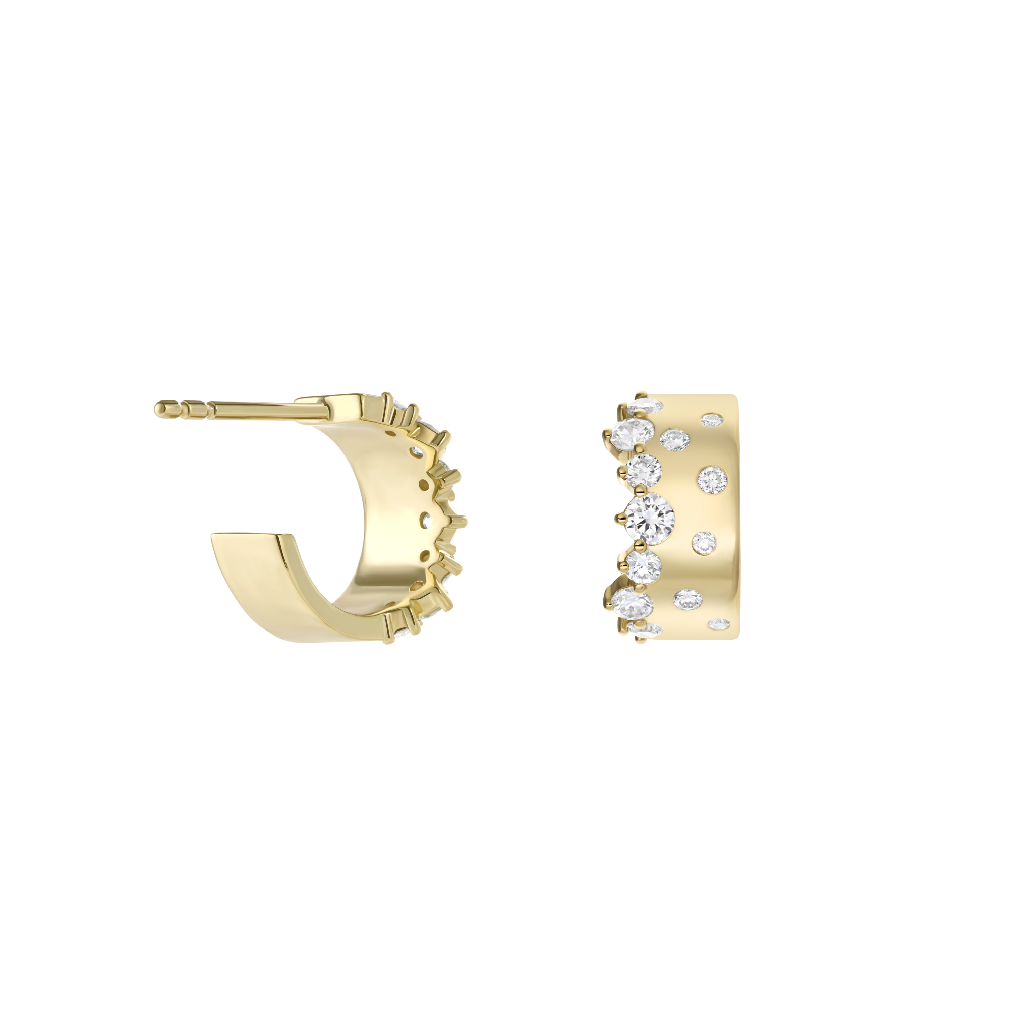 The Supernova Edge Hoops