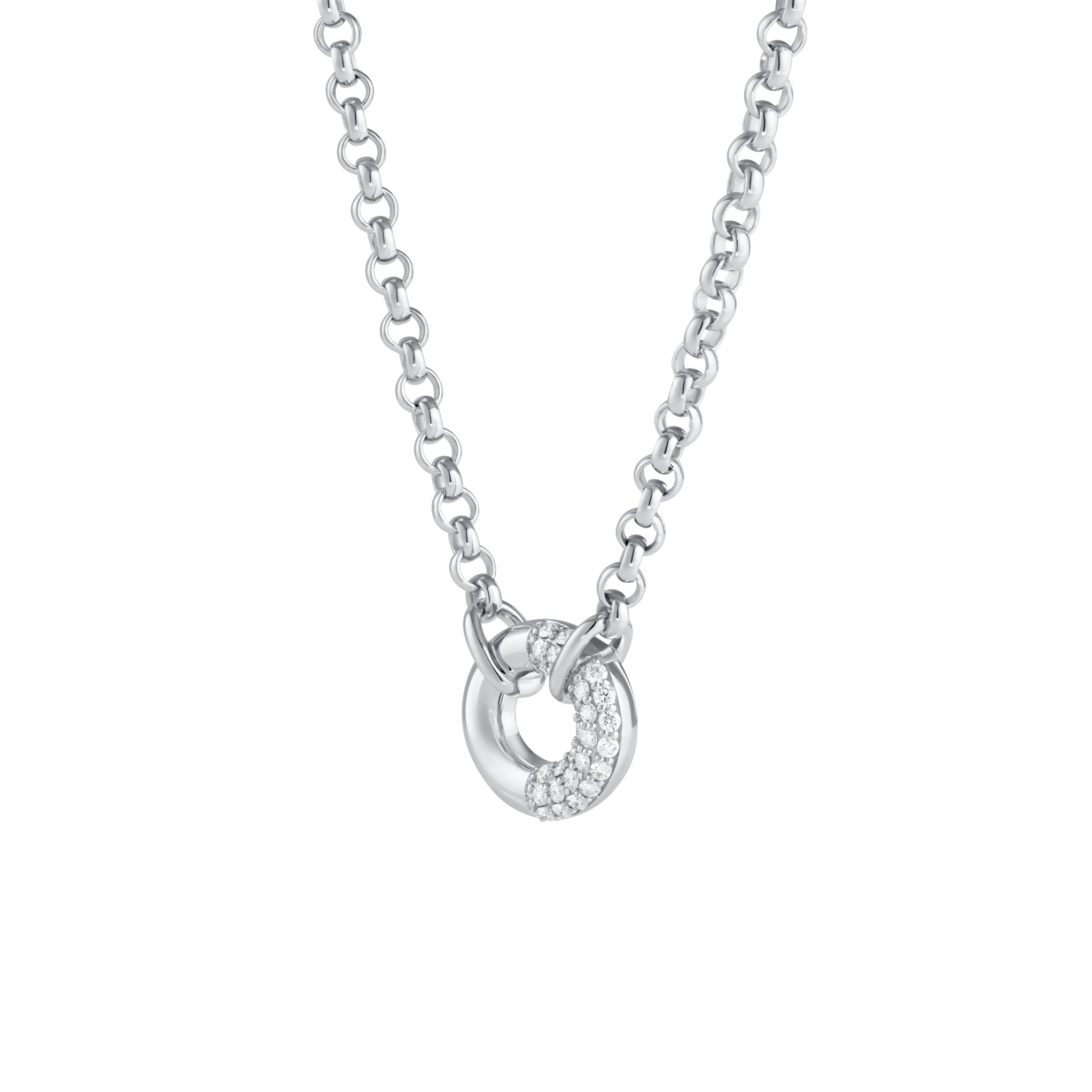 The Luna Oval Necklace