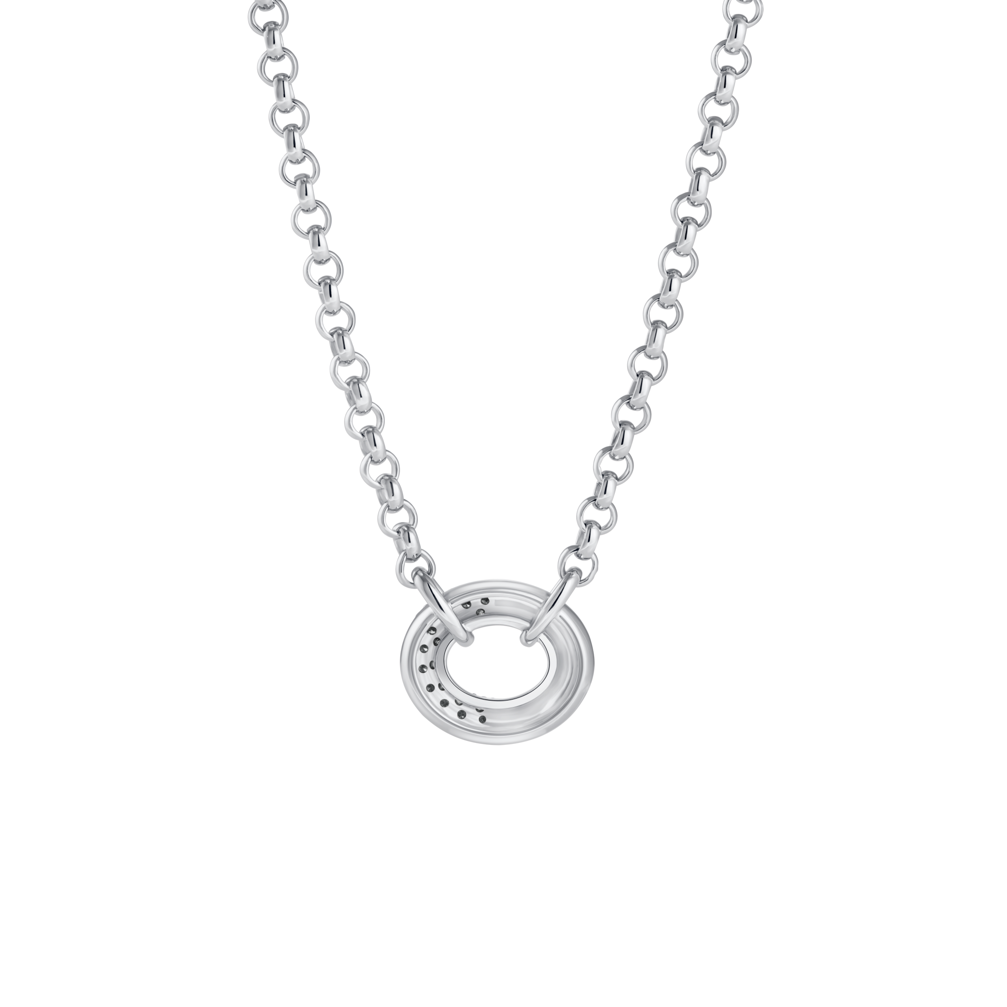 The Luna Oval Necklace