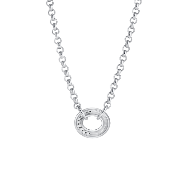 The Luna Oval Necklace