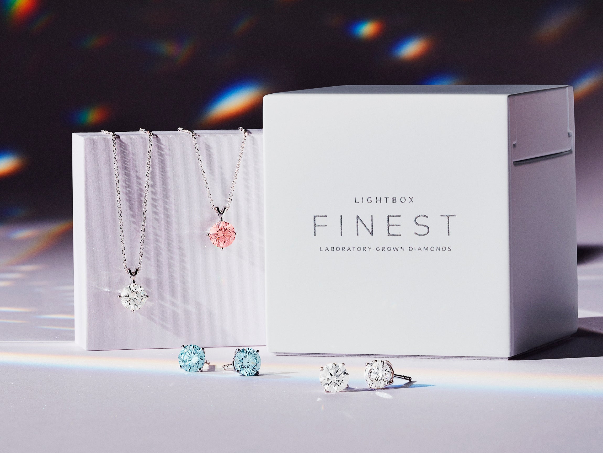 Lightbox Finest jewelry collection and Finest packaging box