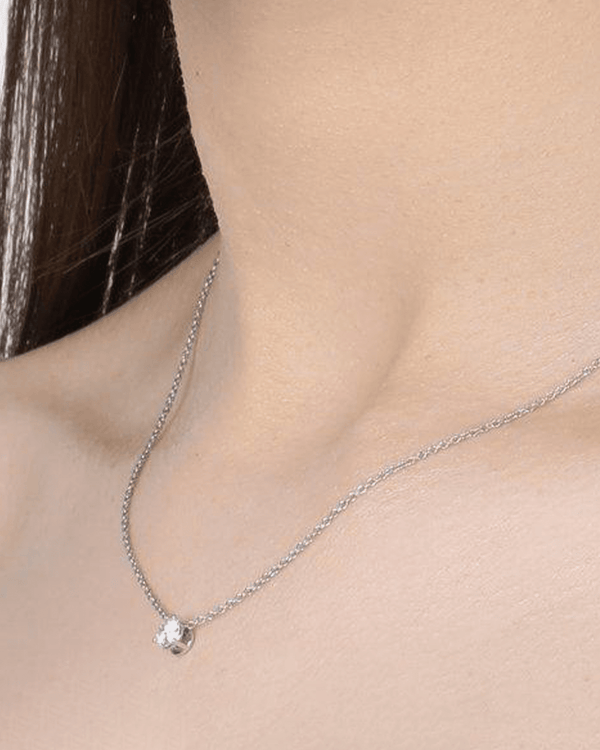 The Solitaire Pendant Necklaces Lightbox Jewelry 