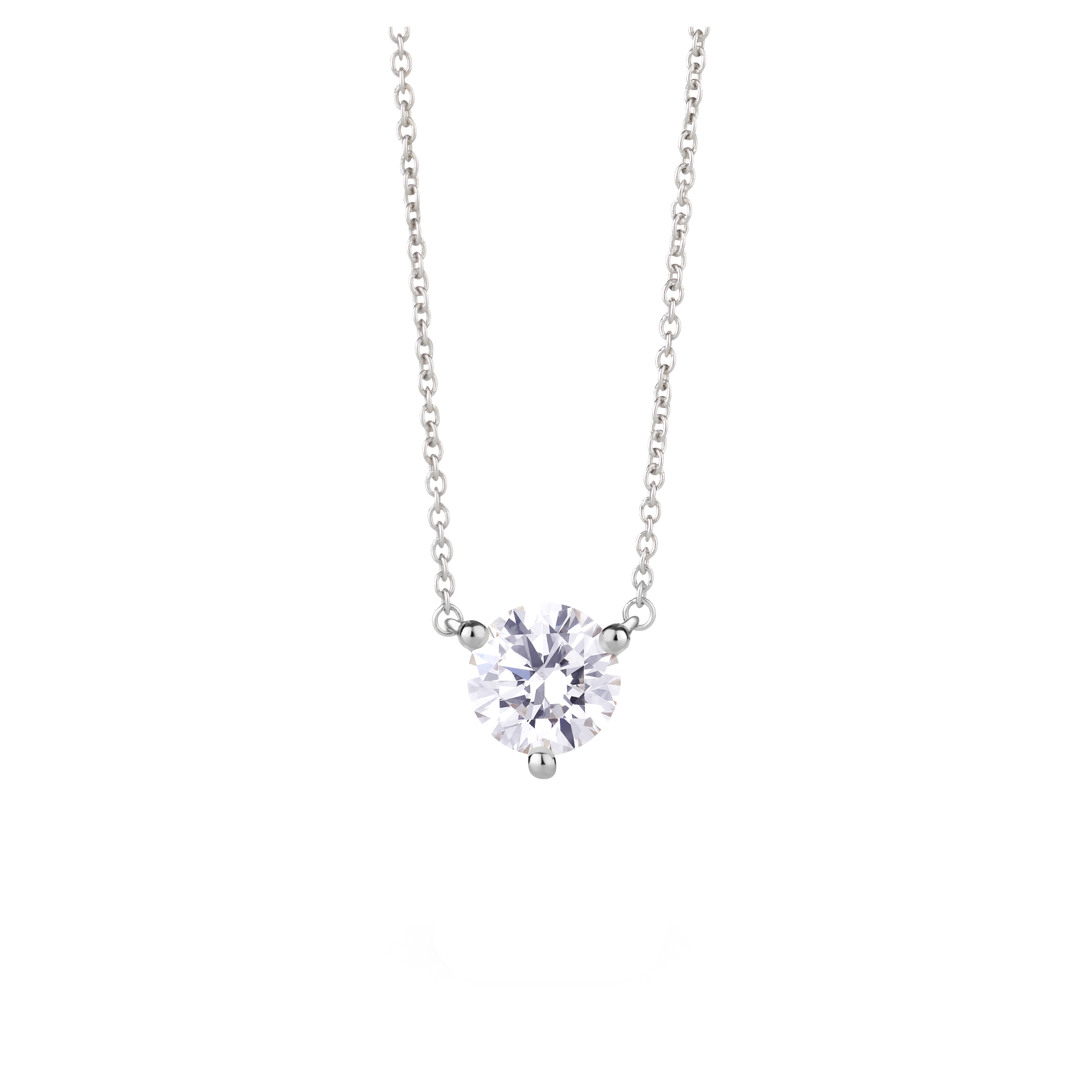 The Round Brilliant Solitaire Pendant