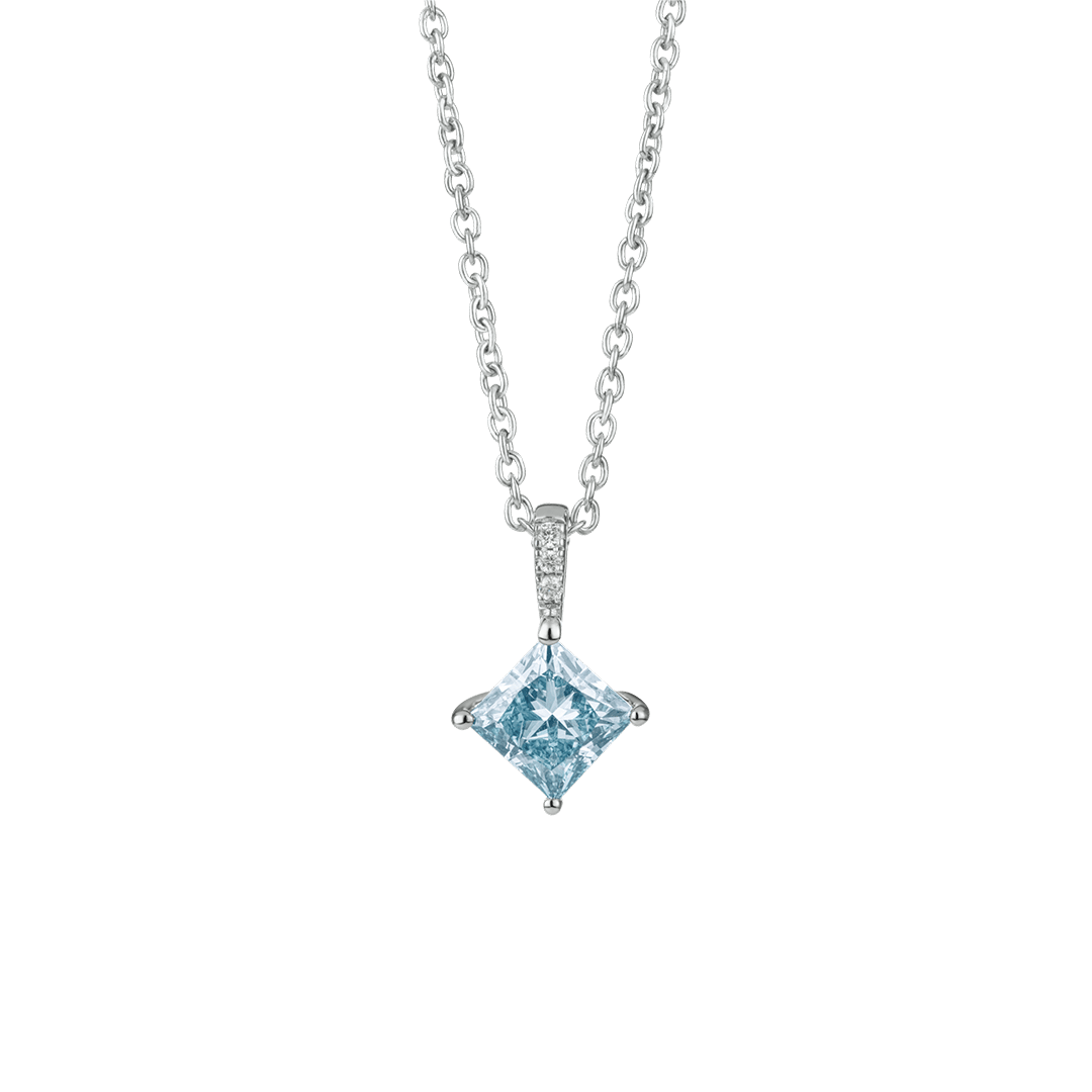 The Blue Princess Pavé Pendant