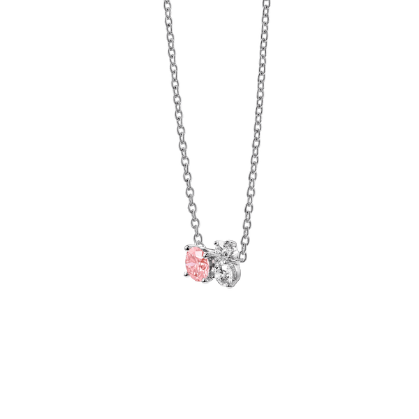 The Pink Cluster Pendant Necklaces Lightbox Jewelry 