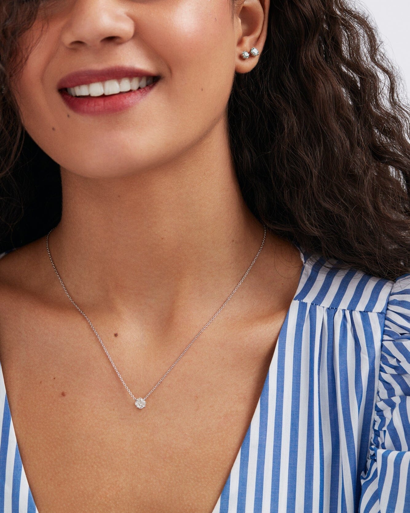 The Cushion Solitaire Pendant