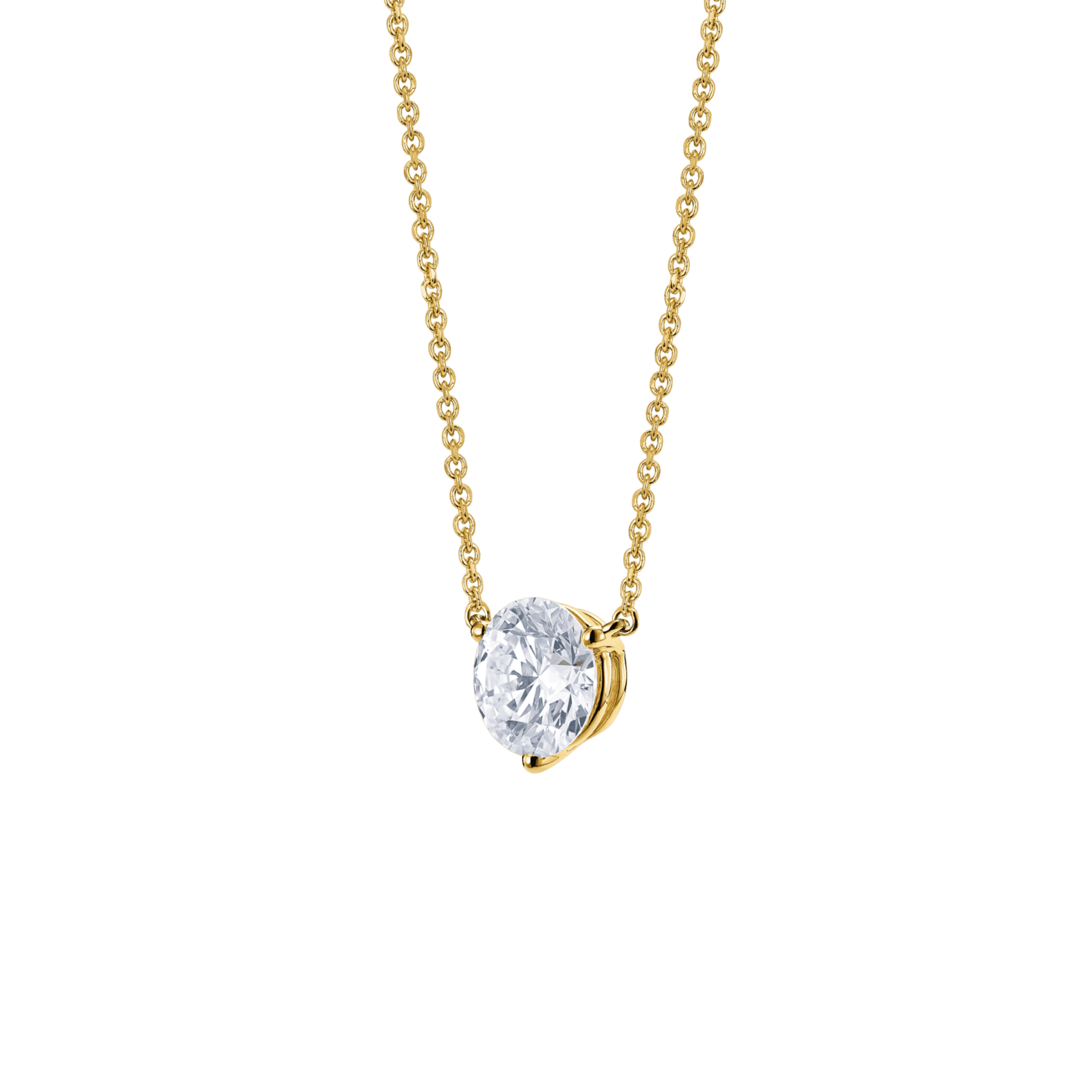 The Round Brilliant Solitaire Pendant