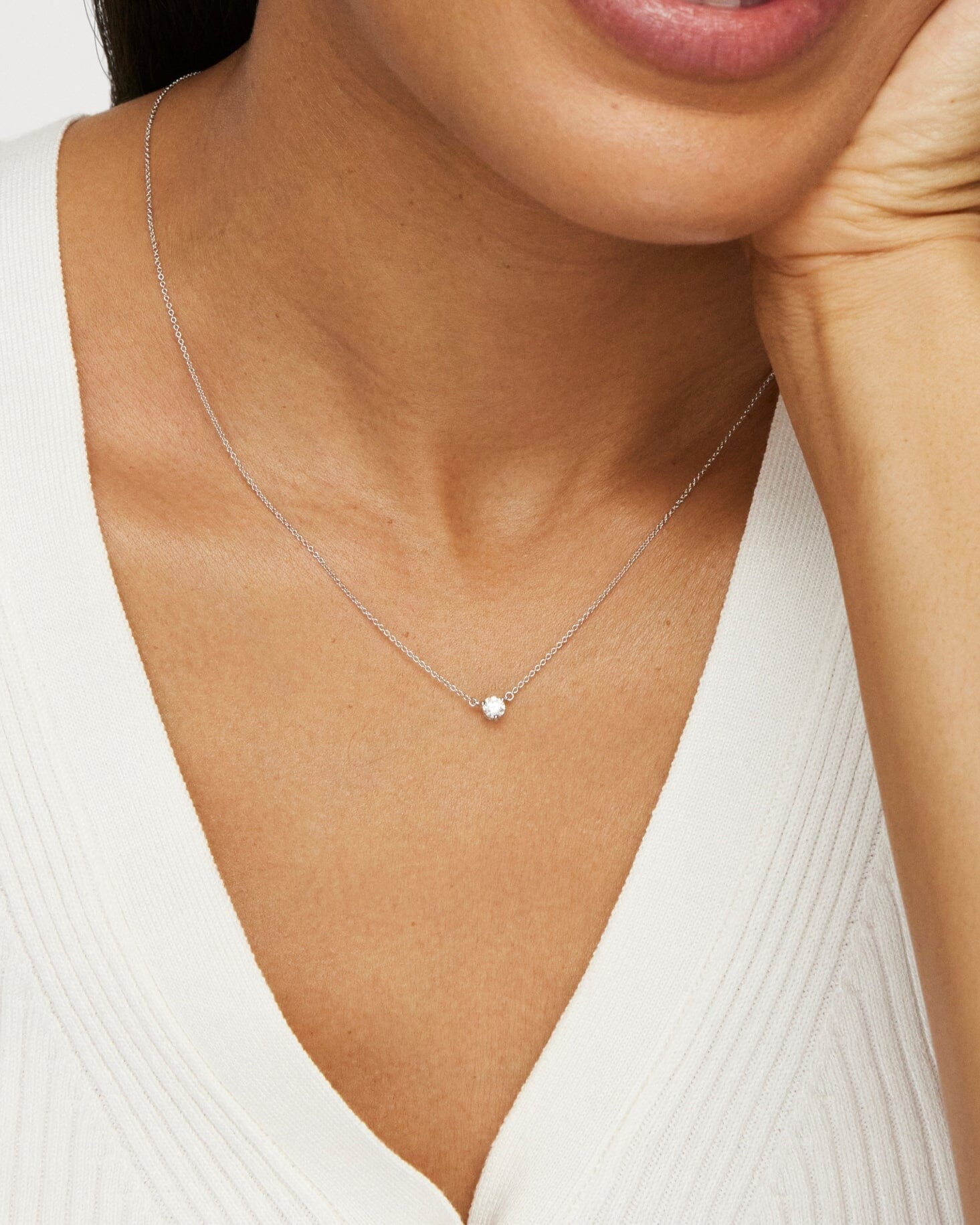 The Mini Solitaire Pendant