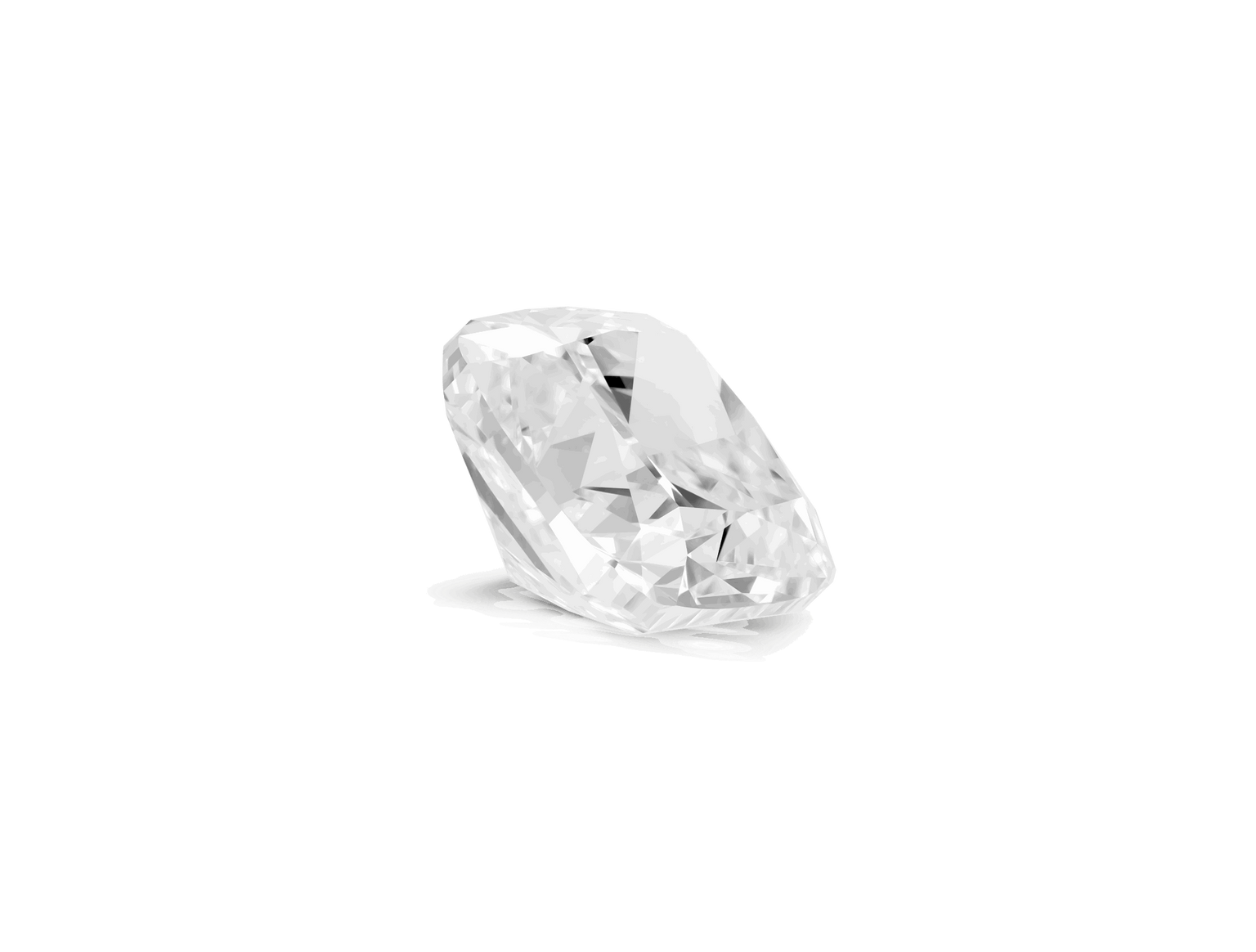 Lab-Grown Loose 3ct. Cushion Cut Diamond | White