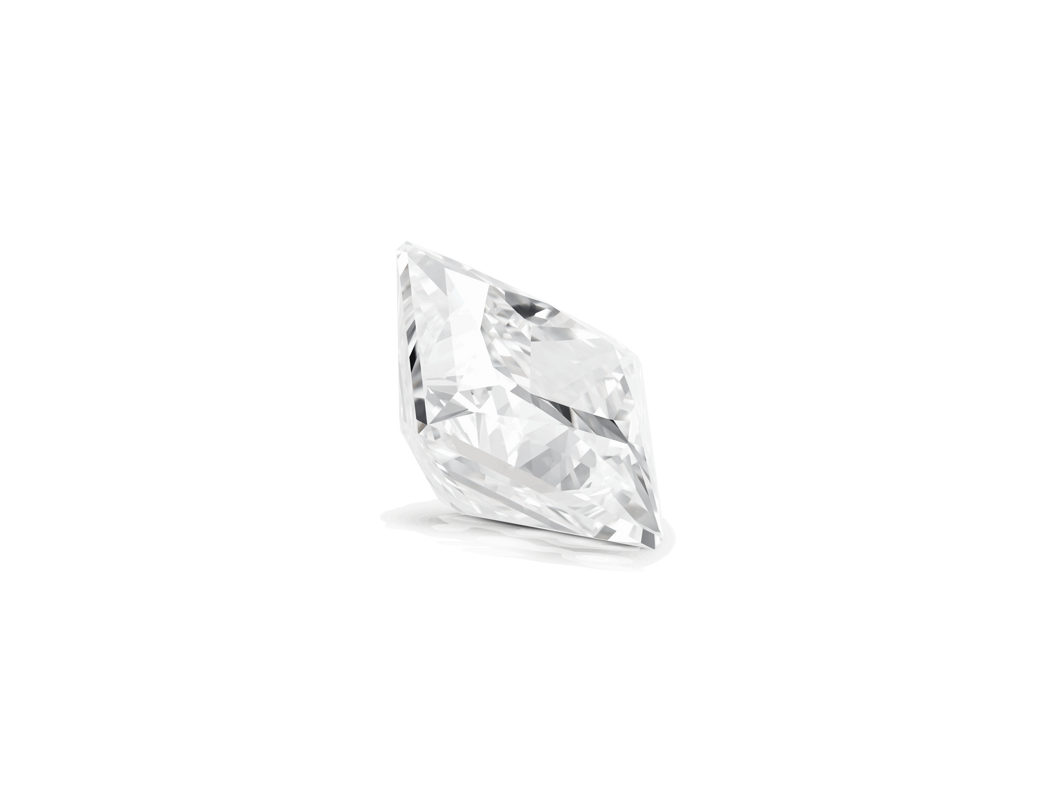 Lab-Grown Loose 2¾ct. Princess Cut Diamond | White