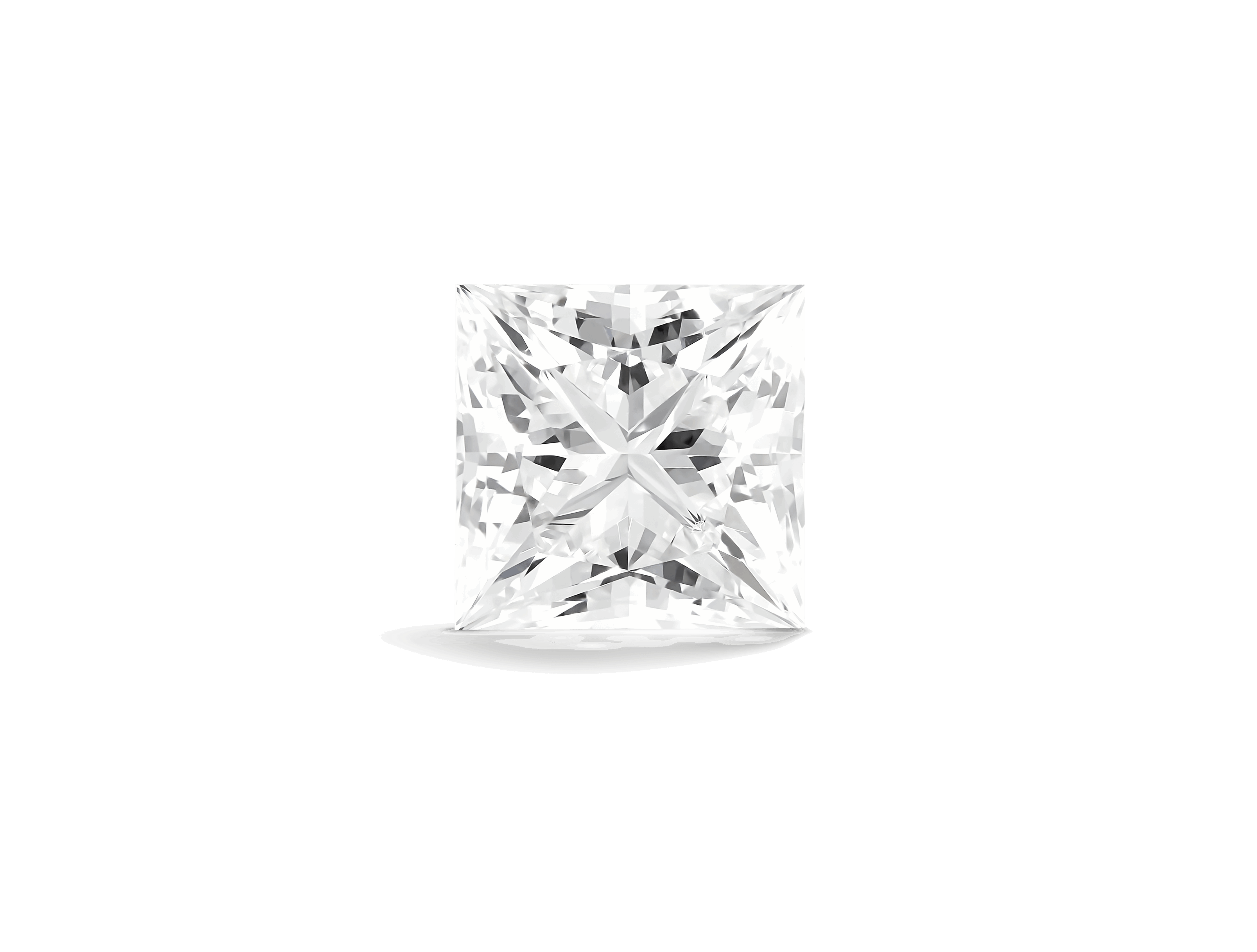 Overview of 3 carat princess cut diamond