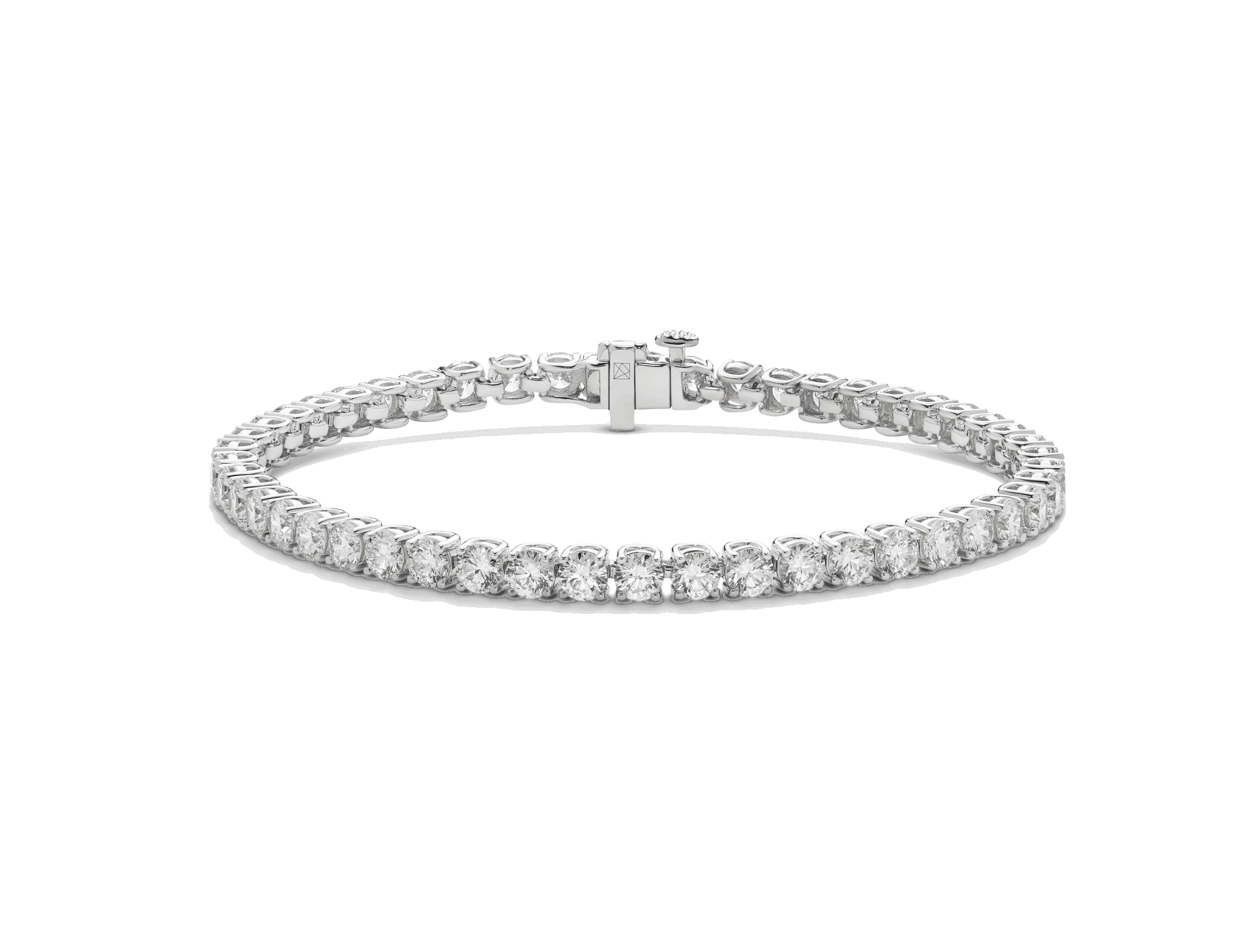 Lab-Grown Diamond Medium Tennis Bracelet - G/H color, 6.5" length | White - #Lightbox Jewelry#