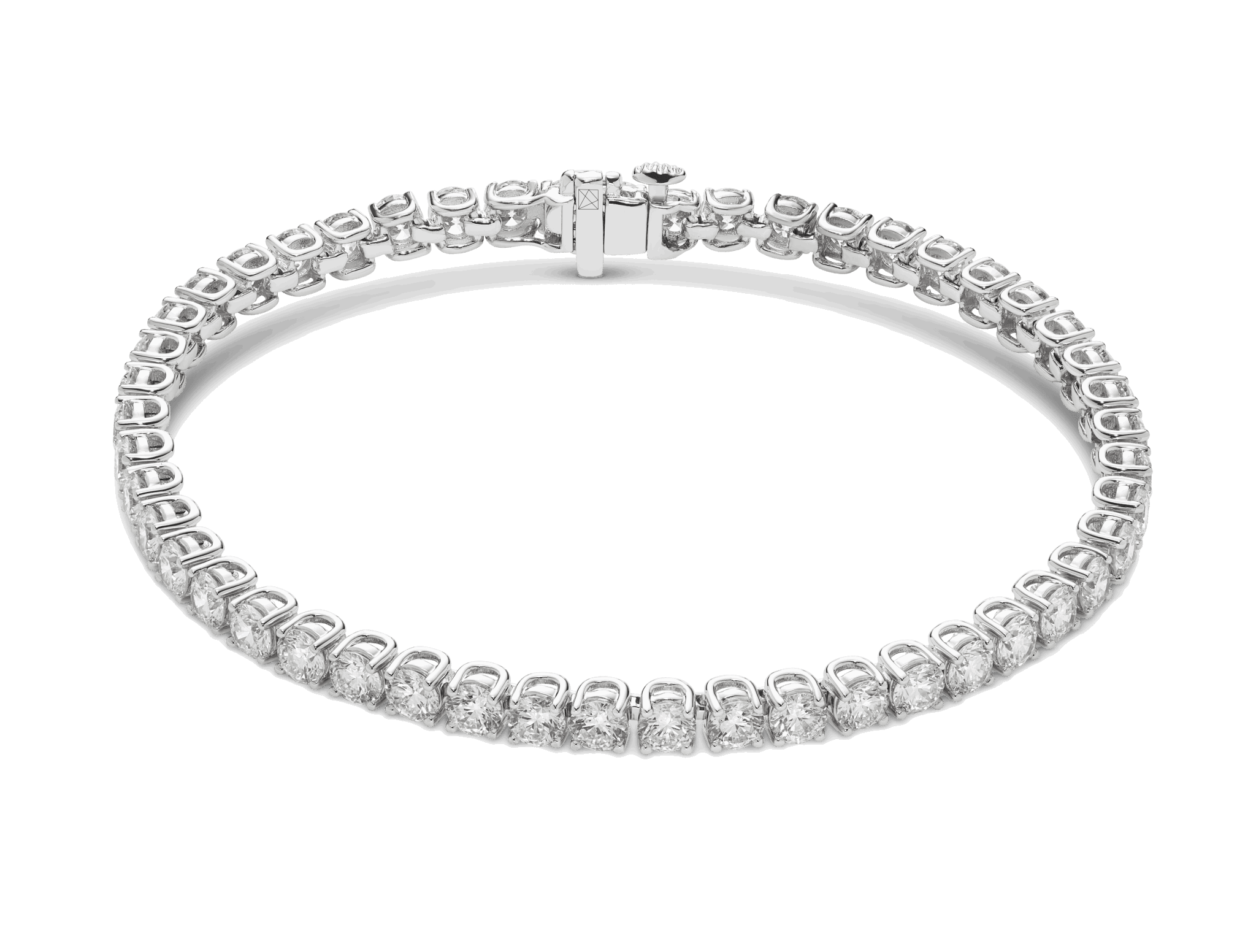 Lab-Grown Diamond Medium Tennis Bracelet - G/H color, 6.5" length | White - #Lightbox Jewelry#
