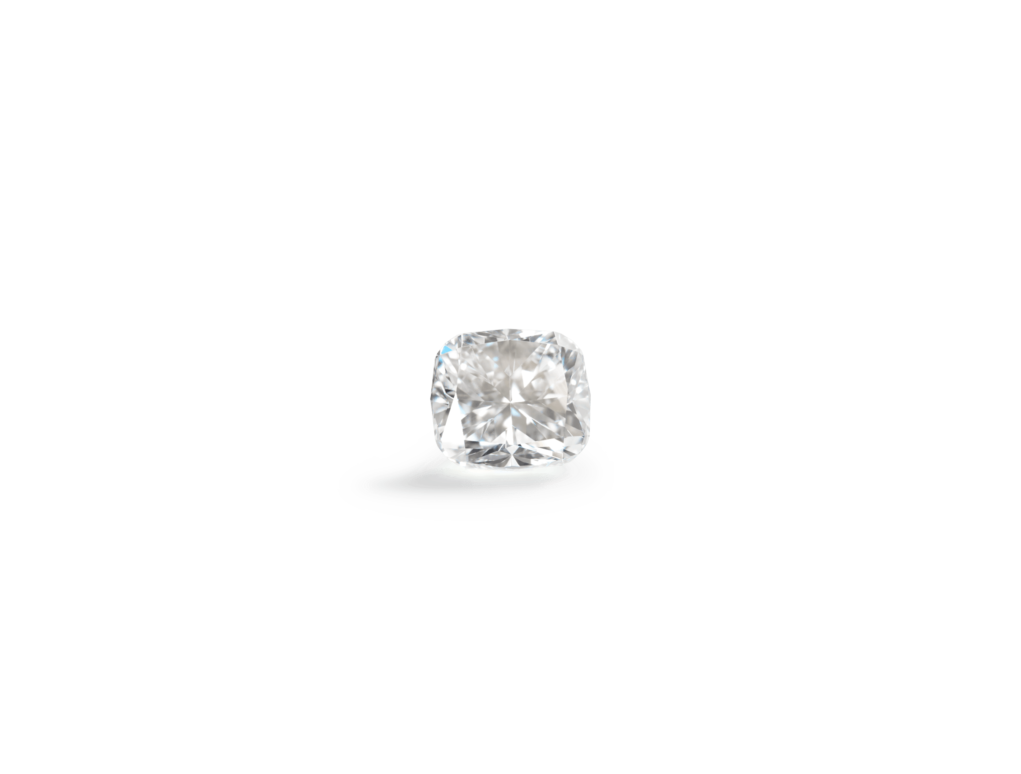 Lab-Grown Loose 1ct. Cushion Cut Diamond | White - #Lightbox Jewelry#