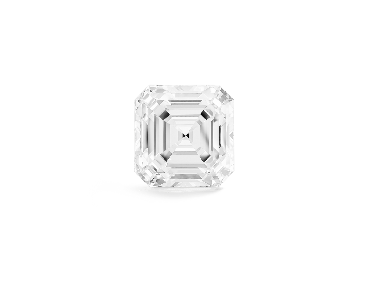 Lab-Grown Loose 2¾ct. Asscher Cut Diamond | White