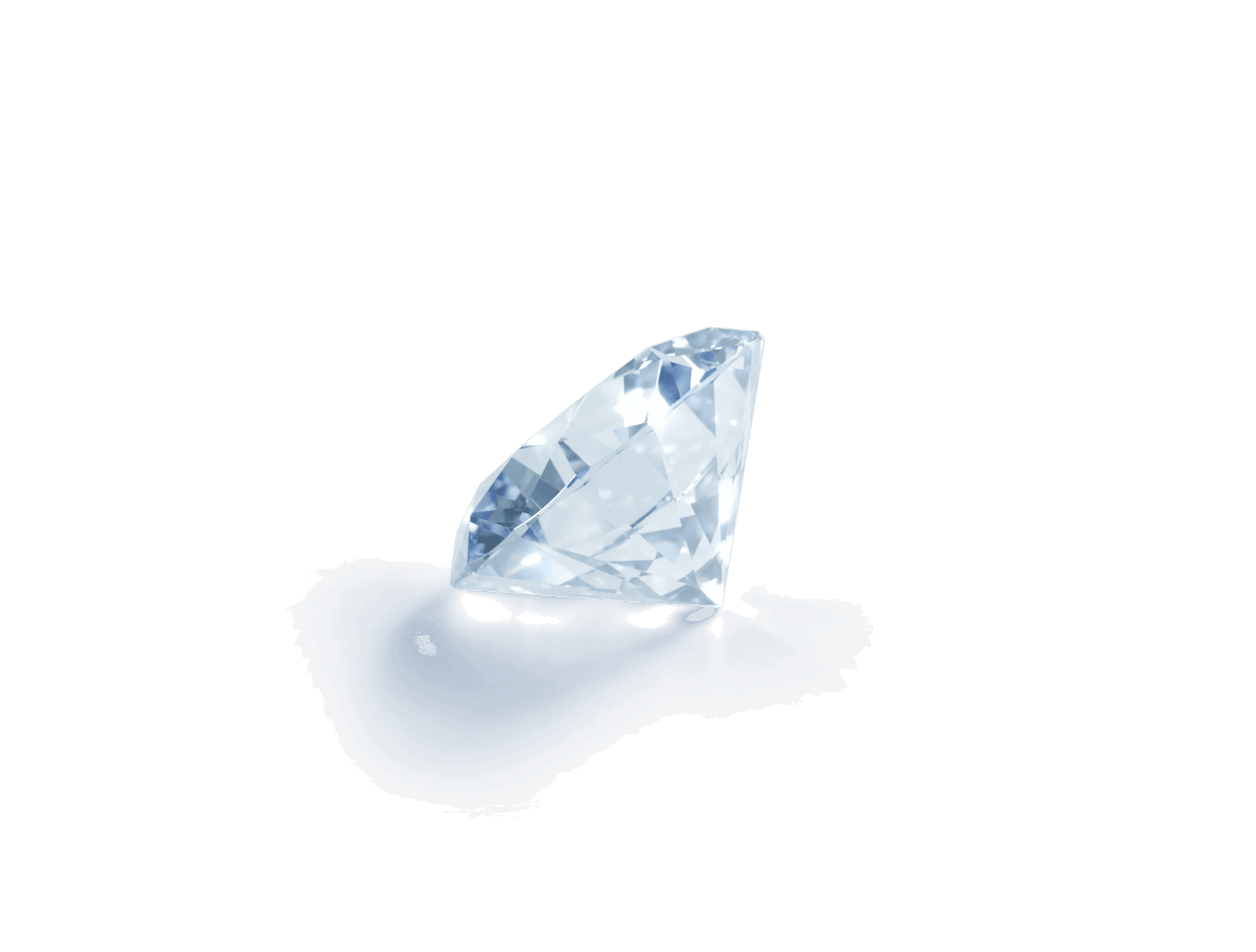 Lab-Grown Loose 2ct. Round Brilliant Diamond | Blue - #Lightbox Jewelry#