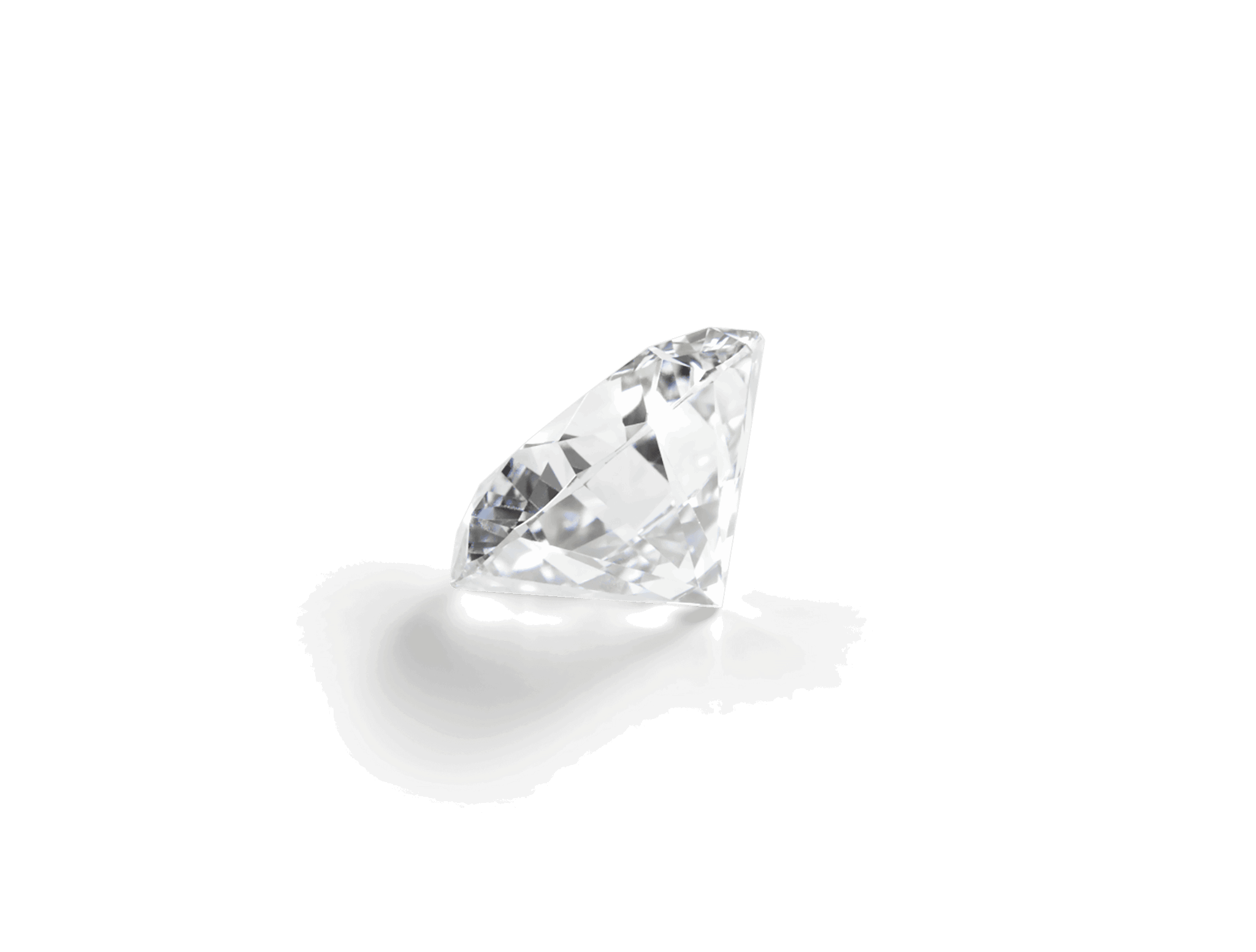 Lab-Grown Loose 2ct. Round Brilliant Diamond | White - #Lightbox Jewelry#