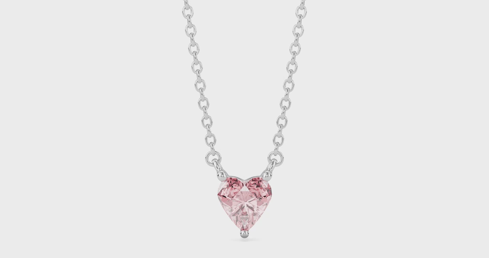 Sparkly Pink Heart Necklace Swarovski Crystal Necklace Big Pink Heart  Pendant Stainless Steel Handmade Valentines Day Gift - Etsy