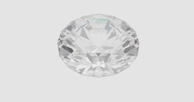 2 carat white Round Brilliant cut lab-grown diamond 360 video