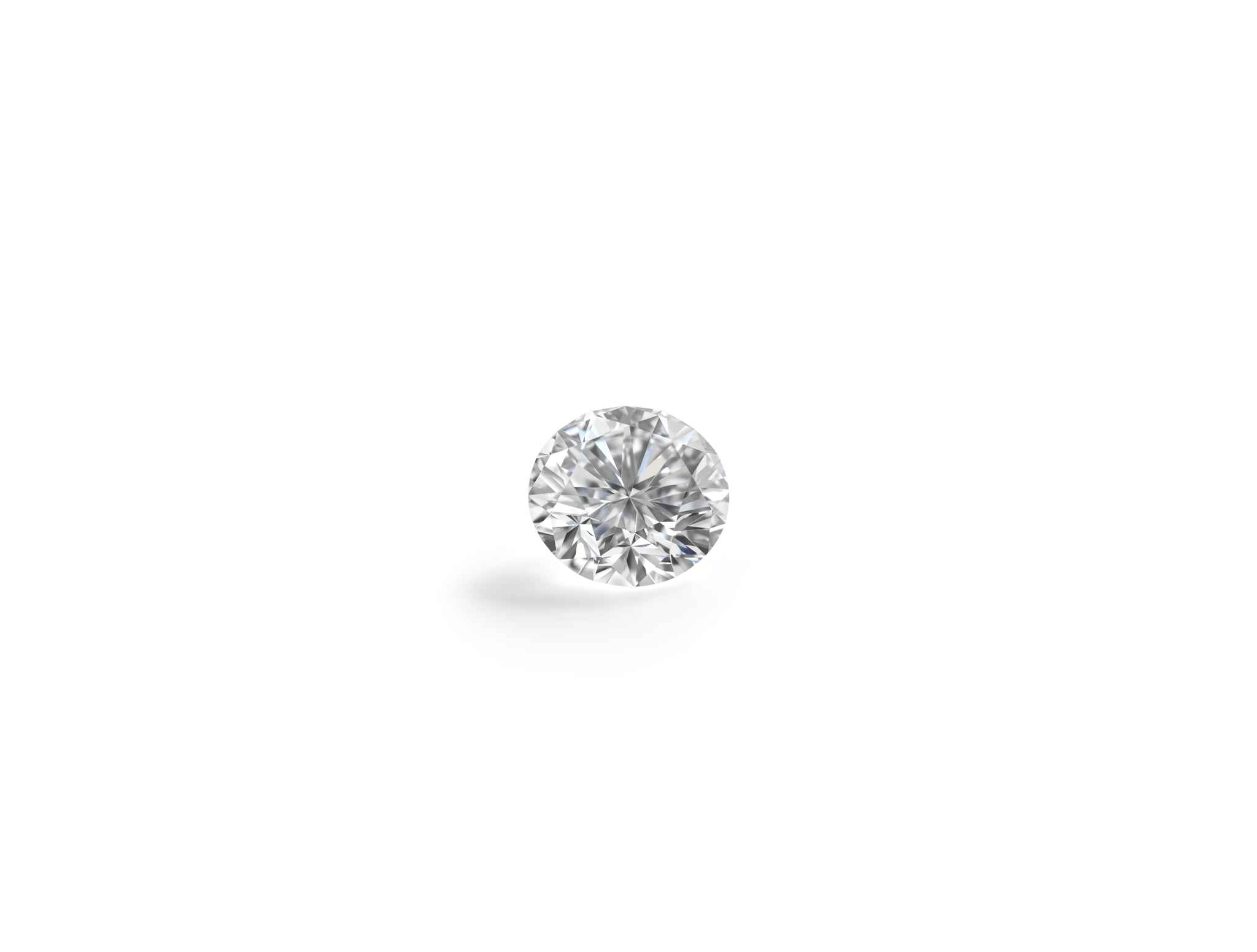Finest Lab-Grown Loose 1ct. Round Brilliant Diamond | White - #Lightbox Jewelry#