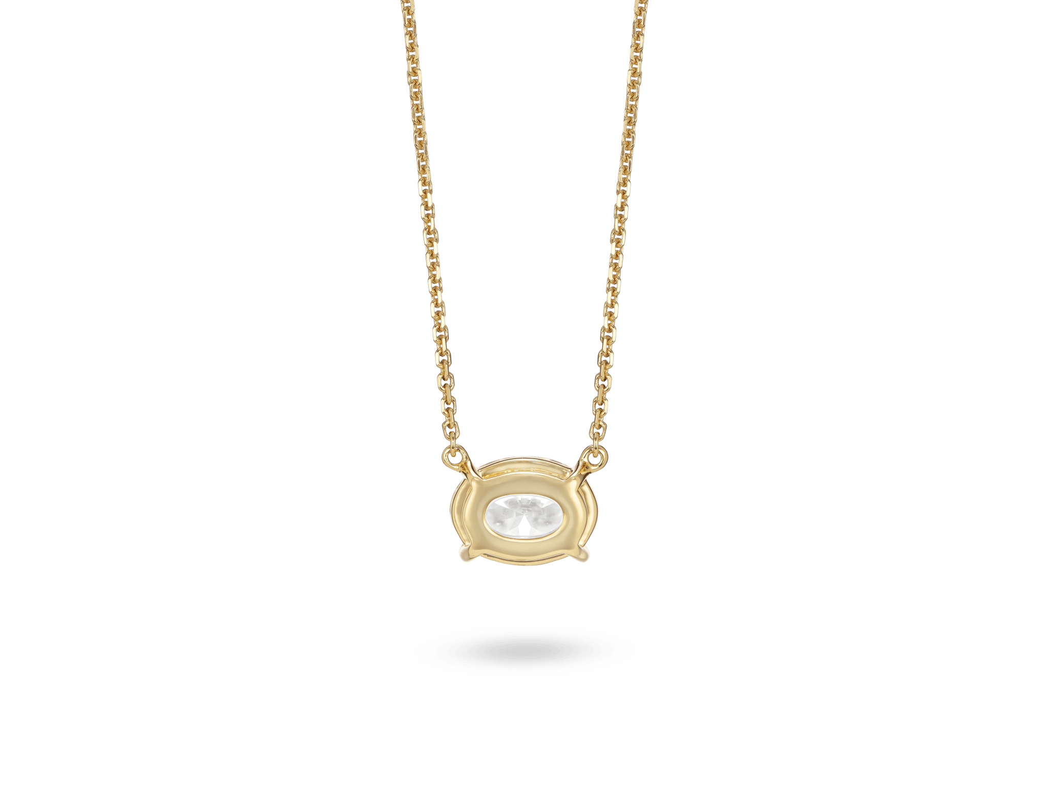 Lab-Grown Diamond 1ct. Oval Cut Pendant | White - #Lightbox Jewelry#