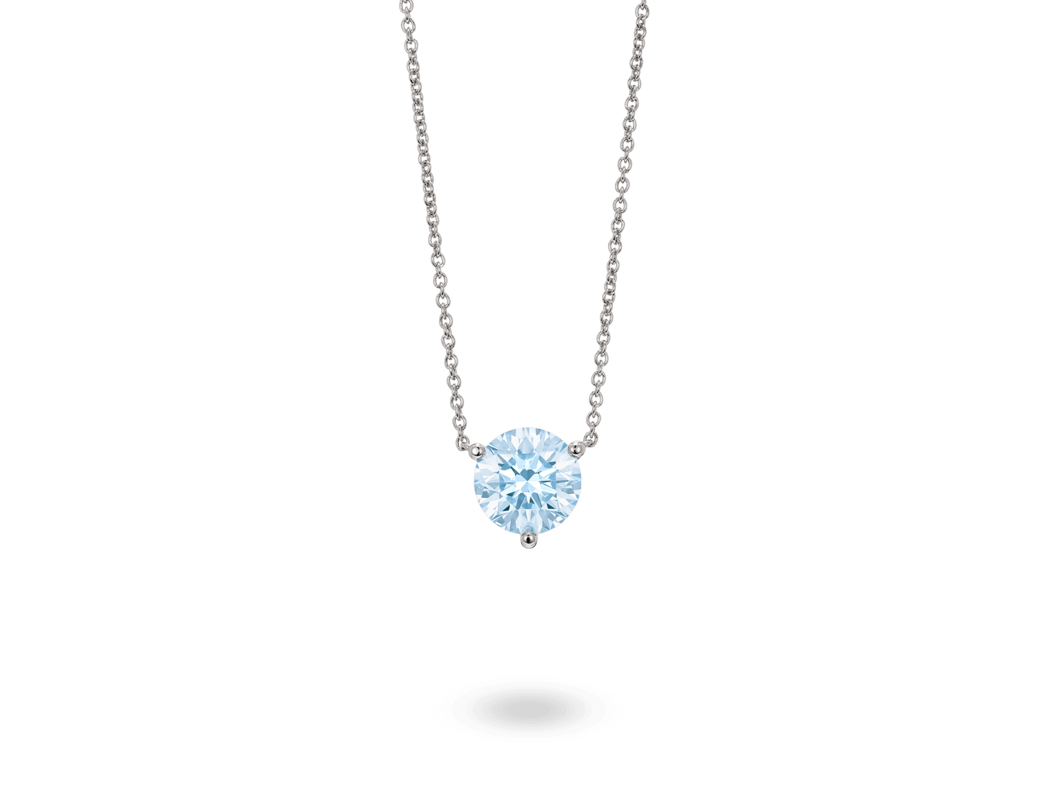 Lab-Grown Diamond 1½ct. Round Brilliant Solitaire Pendant | White