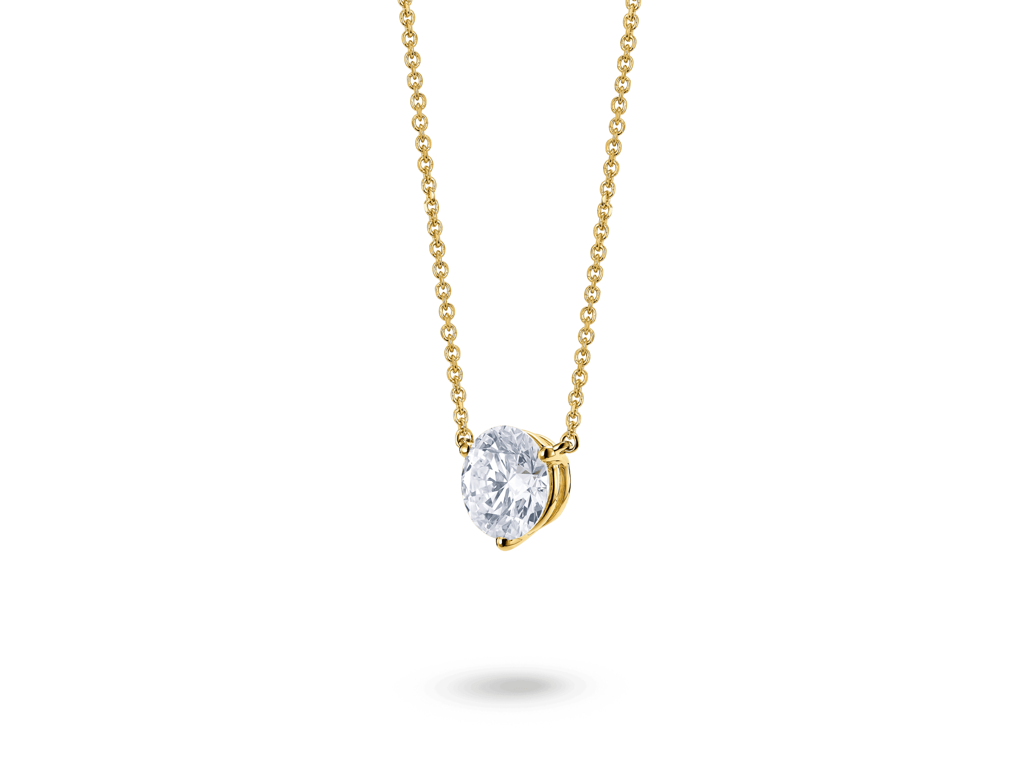 Lab-Grown Diamond 1½ct. Round Brilliant Solitaire Pendant | White - #Lightbox Jewelry#