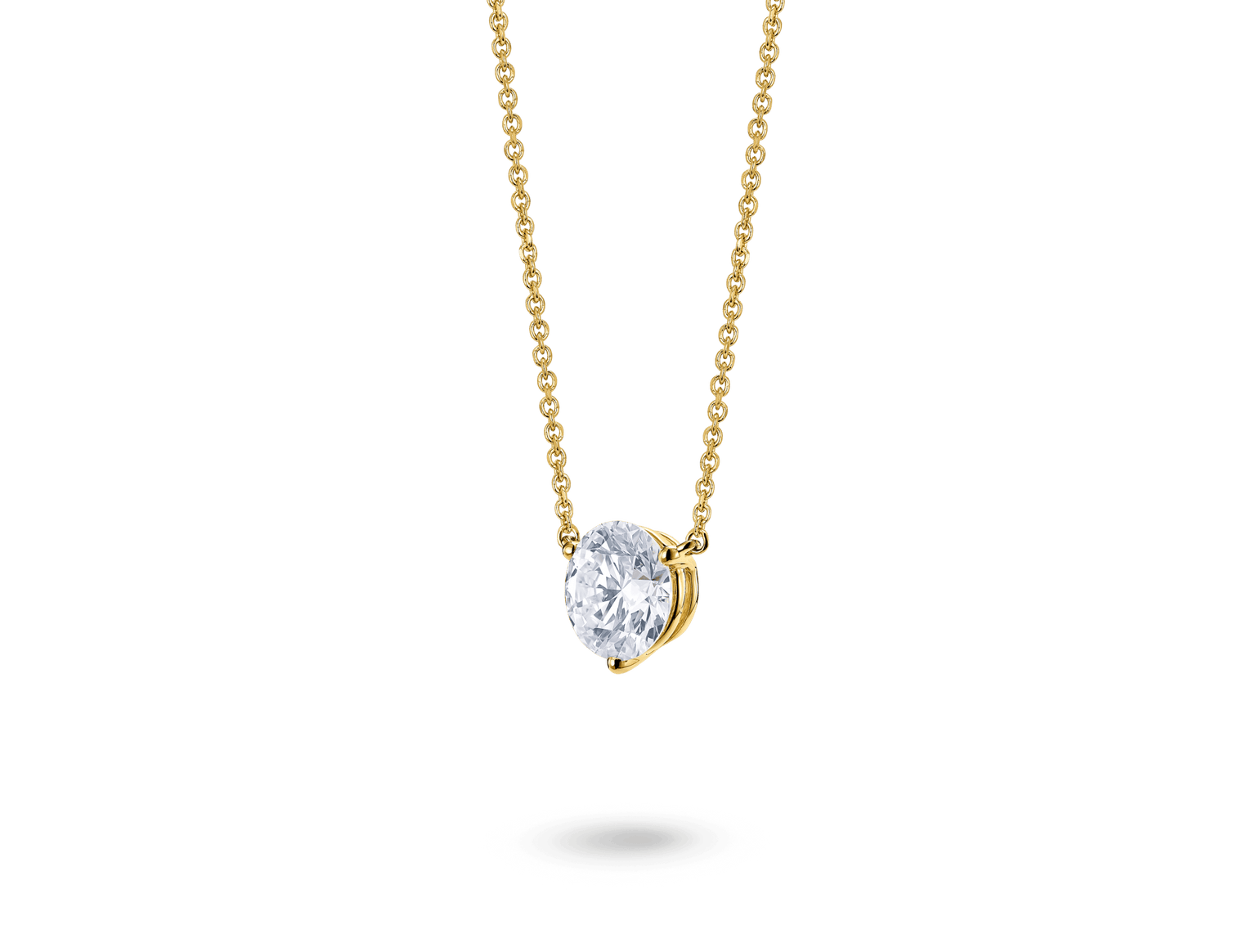 Lab-Grown Diamond 1½ct. Round Brilliant Solitaire Pendant | White