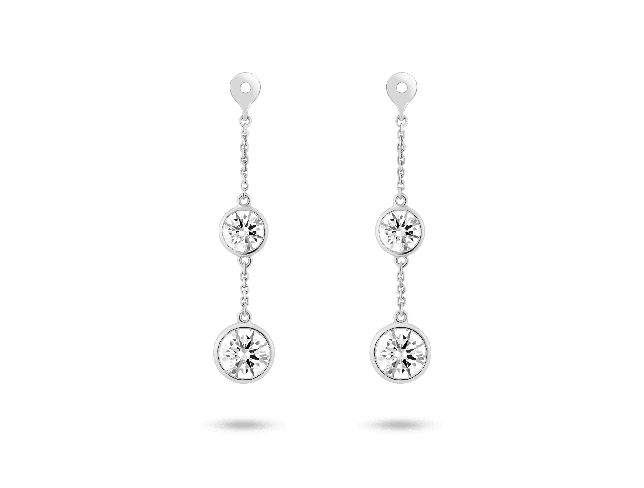 Diamond drop 2025 earring jackets