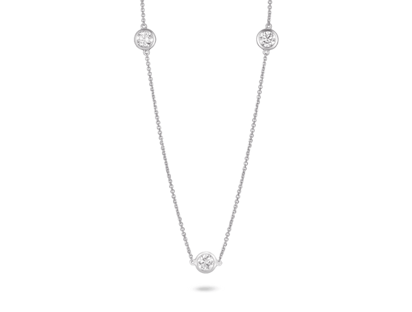 Classic Five Diamond Necklace – gorjana