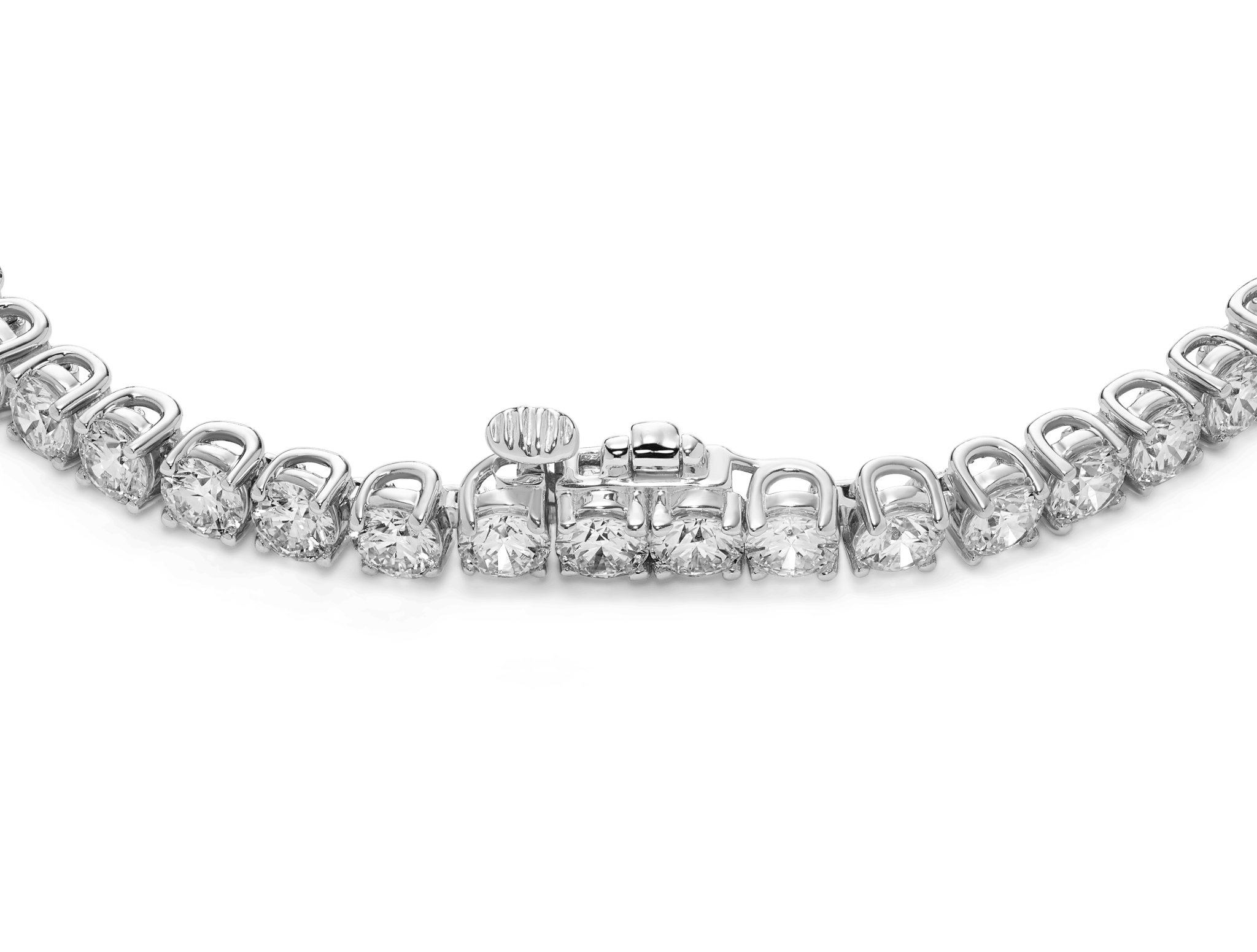 Lab-Grown Diamond Medium Tennis Bracelet - E/F color, 7" length | White - #Lightbox Jewelry#